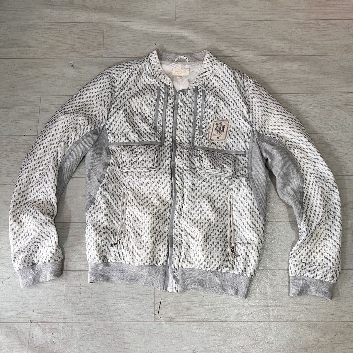 Diesel Vintage Diesel 2007 bomber jacket 3d pocket Size US M / EU 48-50 / 2 - 1 Thumbnail