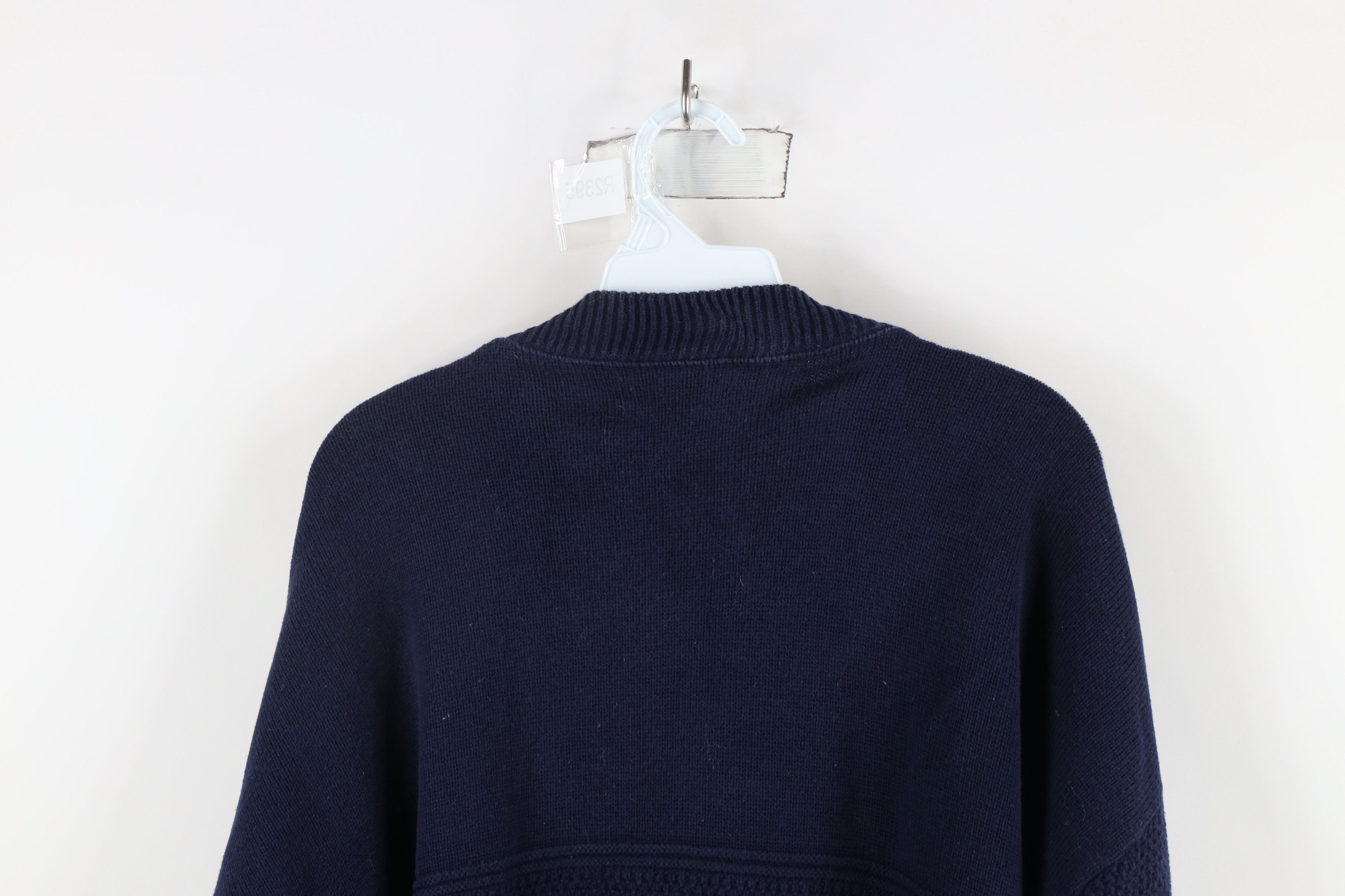 Vintage Vintage 90s Streetwear Ribbed Knit Golf Golfing Sweater Size US XXL / EU 58 / 5 - 7 Thumbnail