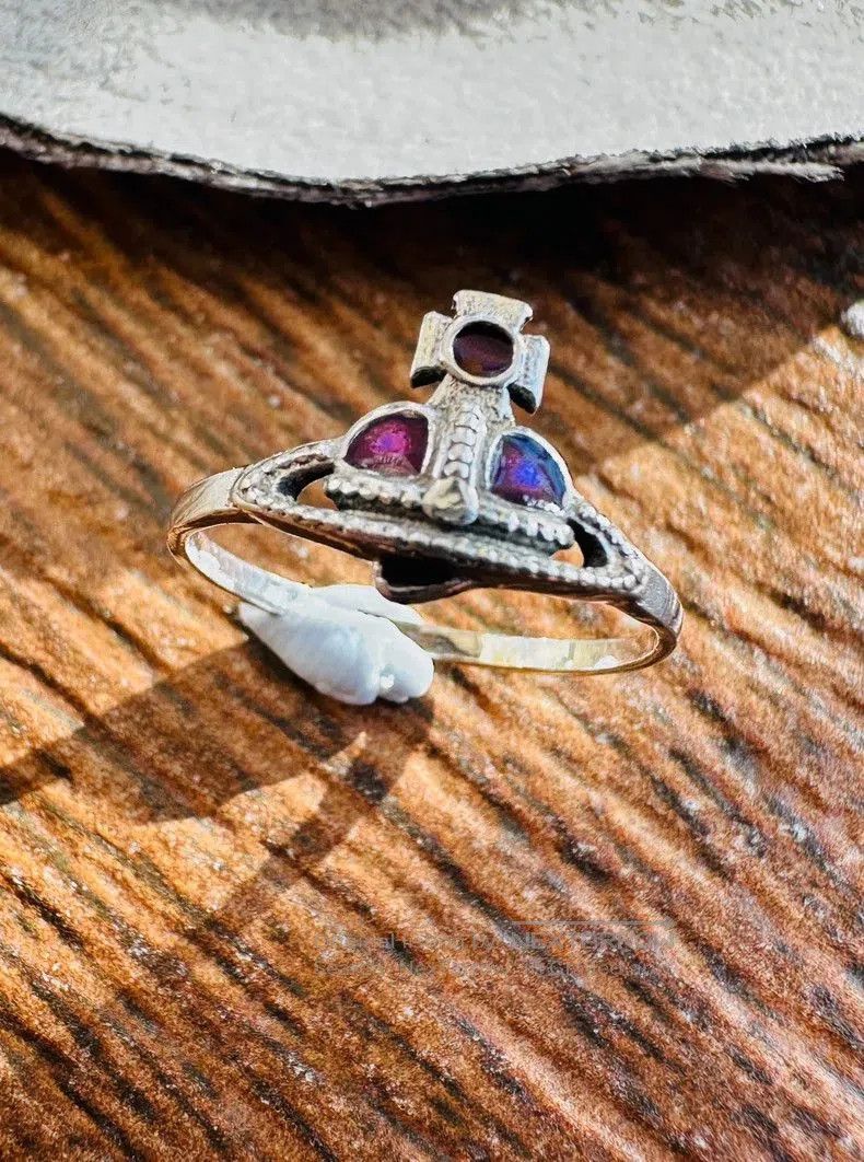 Vivienne Westwood Vivienne Westwood 925 Silver Heart Ring . Size ONE SIZE - 1 Thumbnail