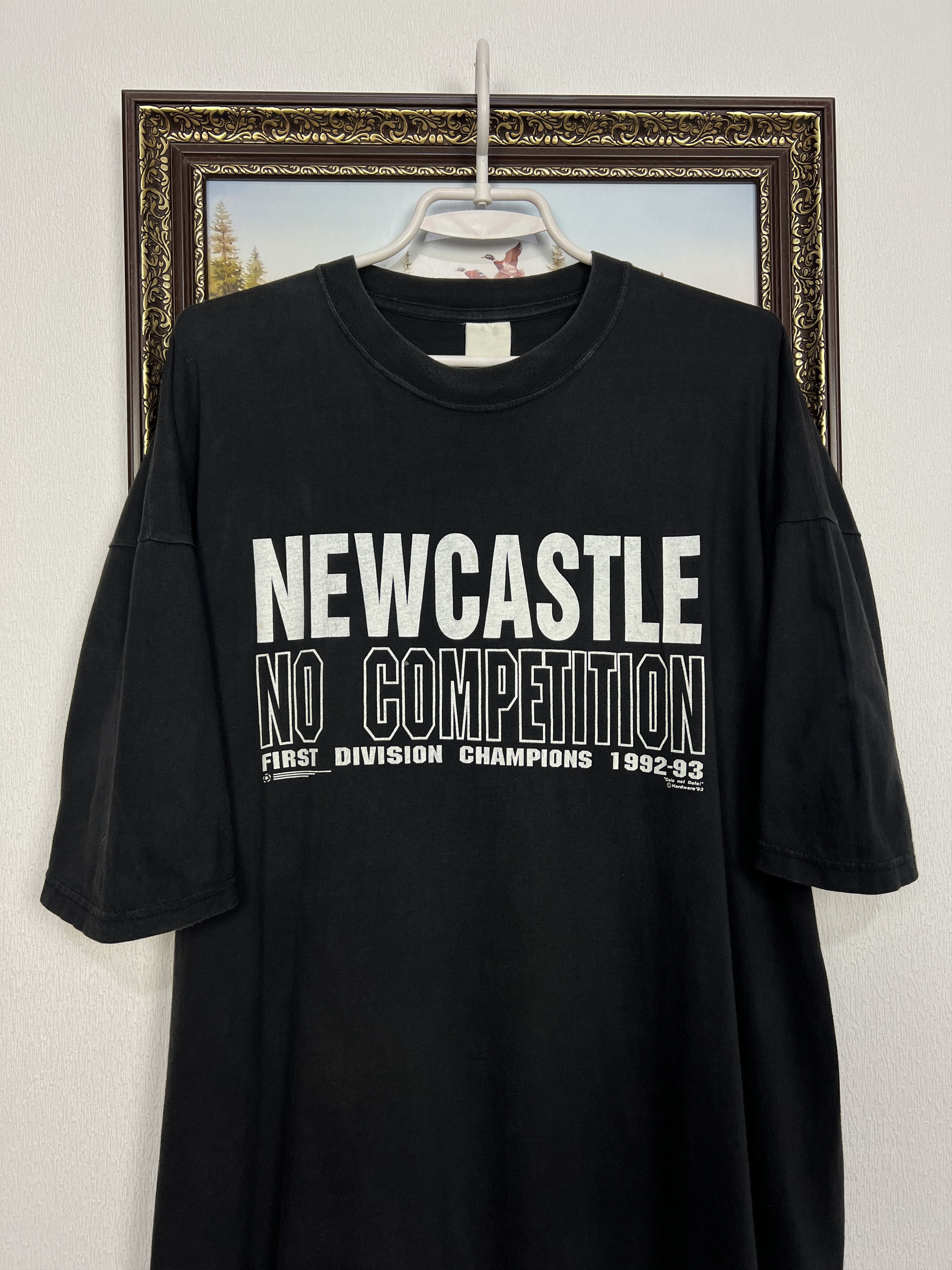 Vintage Newcastle United Champions Football Shirt Jersey Trikot Size US XL / EU 56 / 4 - 2 Thumbnail