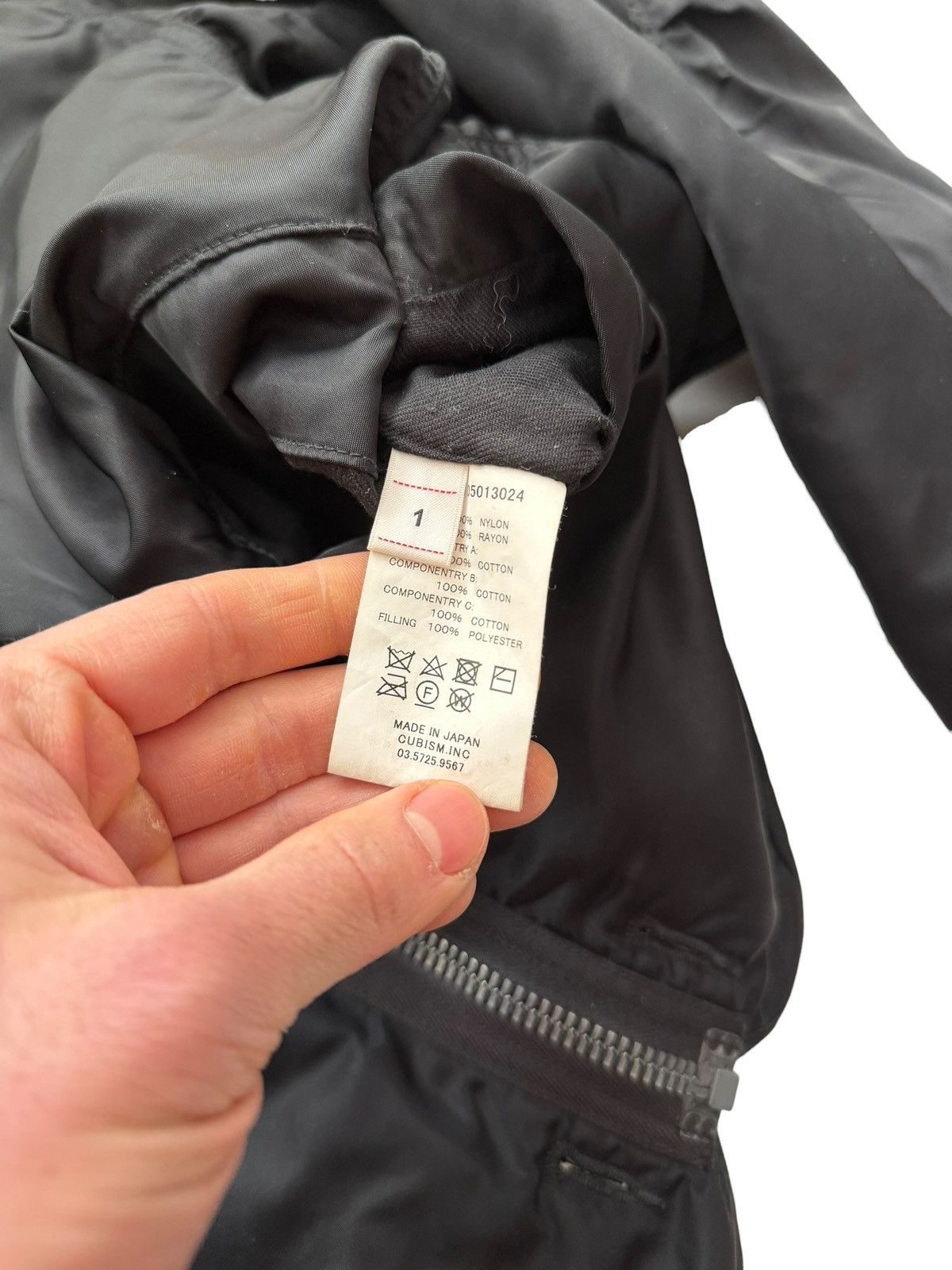 Visvim 2020 Rare Black Iris Striped Liner Size US S / EU 44-46 / 1 - 8 Thumbnail