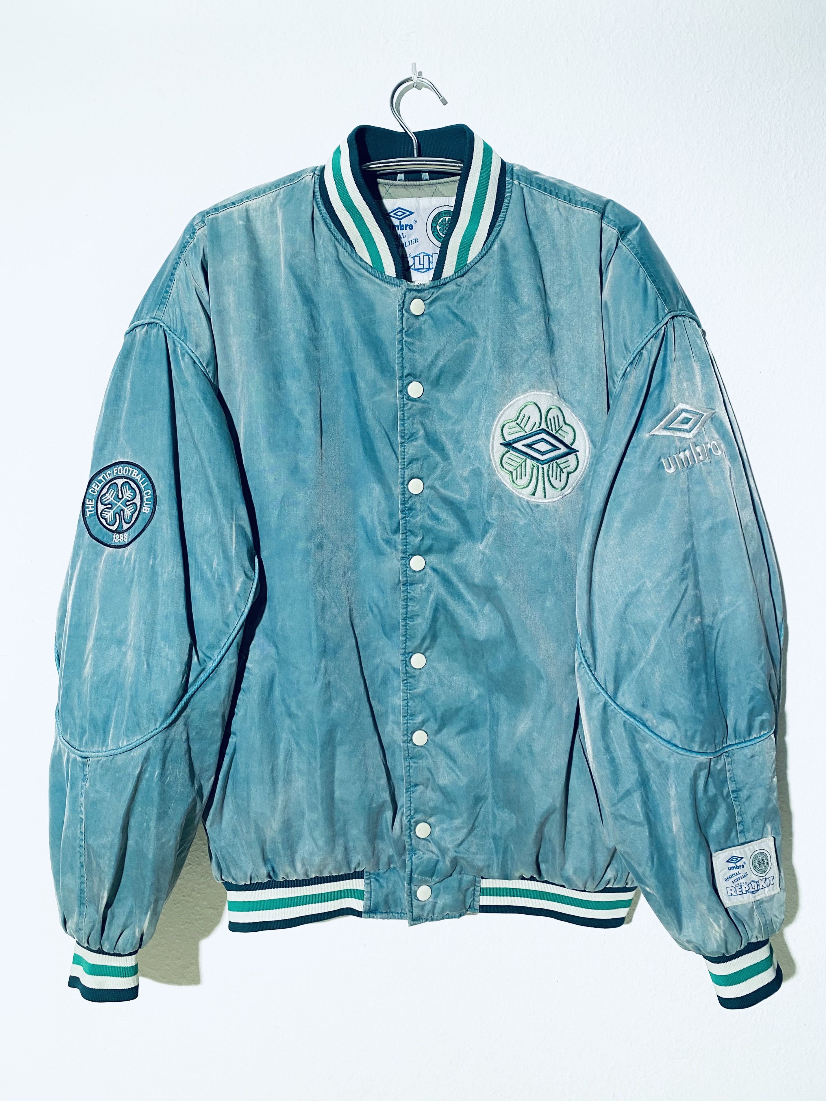 Umbro Celtic Bomber Jacket 1992 - 1993 Umbro 92/93 Size US XL / EU 56 / 4 - 2 Thumbnail