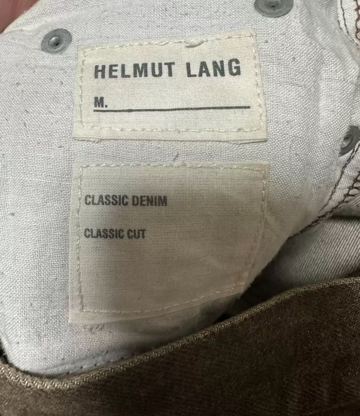 Helmut Lang HELMUT LANG's personal jeans 2412-Nextarrow Size US 30 / EU 46 - 5 Thumbnail