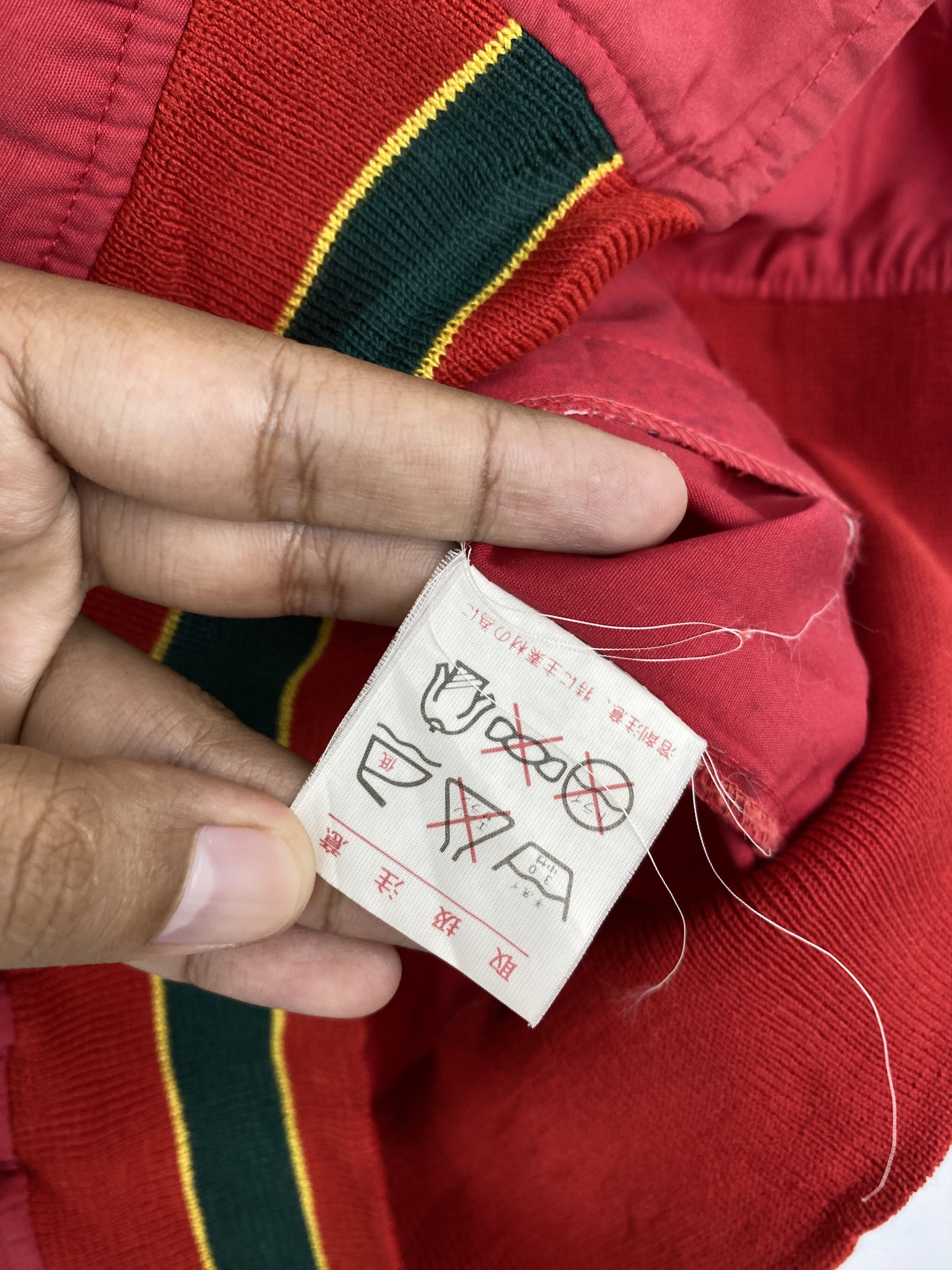 Japanese Brand Vintage Japanese Brand Red Track Jacket JA0205 Size US M / EU 48-50 / 2 - 7 Thumbnail