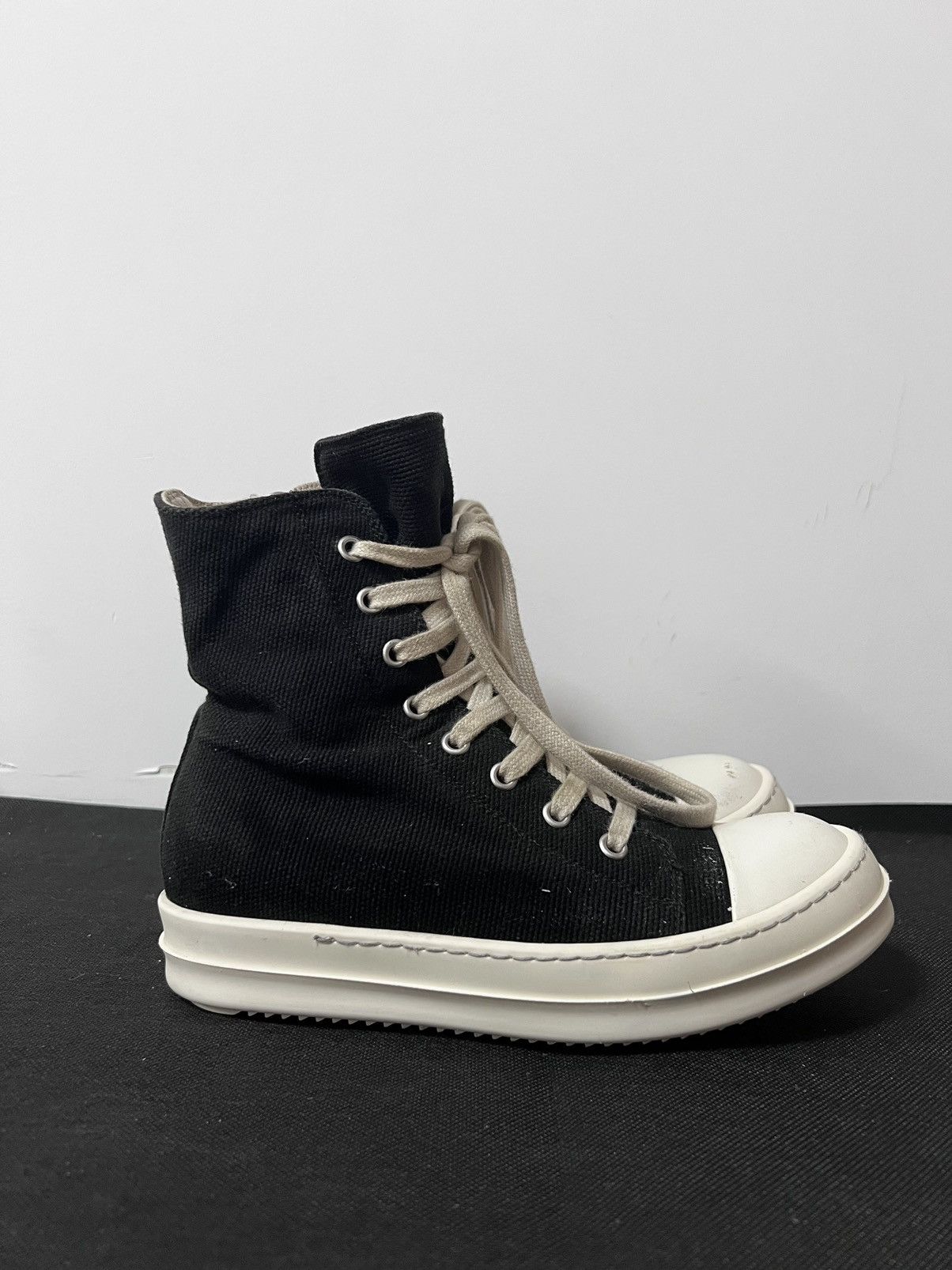 Rick Owens Drkshdw Rick owens drkshdw ramones high top sneakers sz35 Size US 5 / IT 35 - 5 Thumbnail