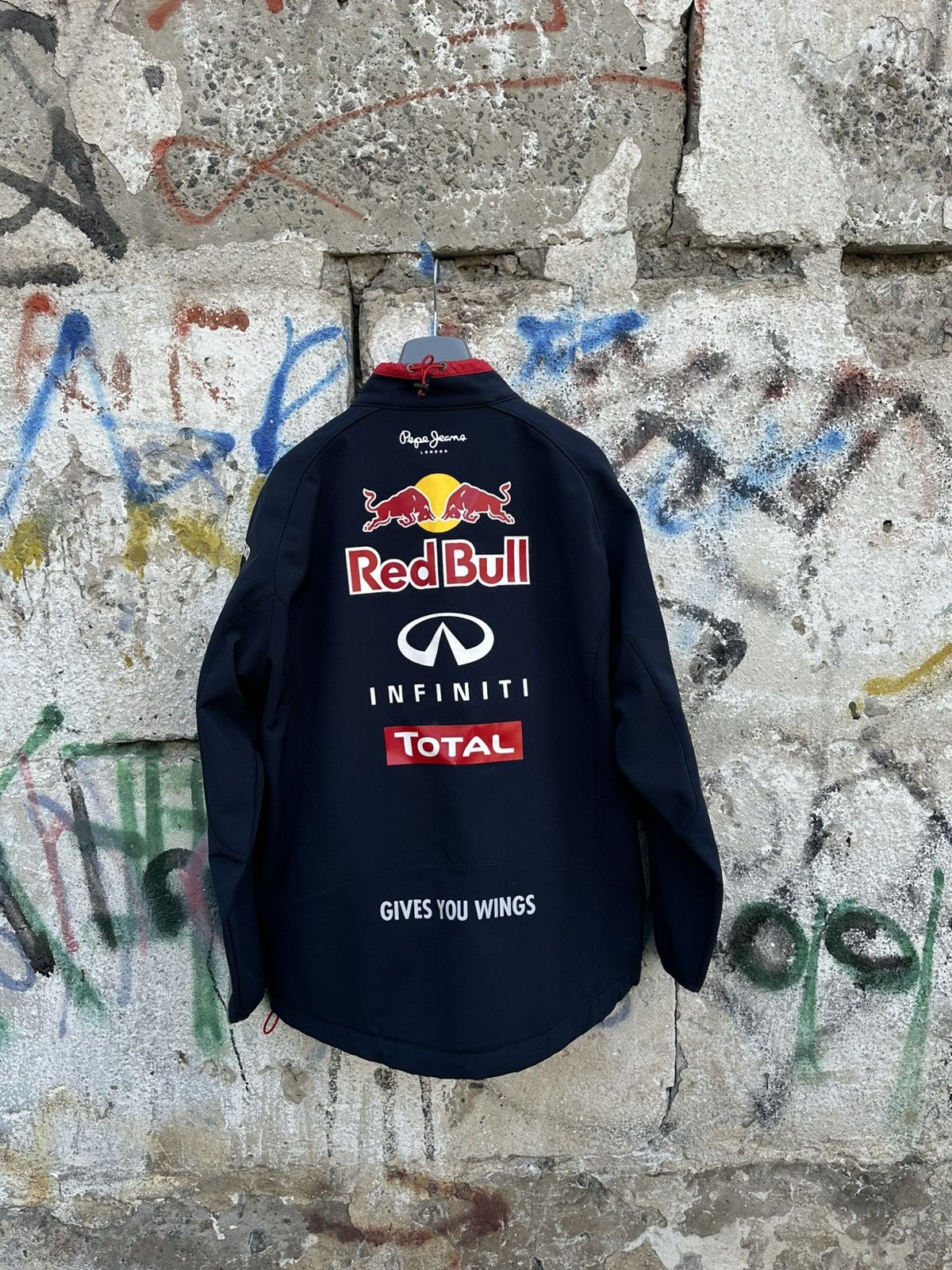 Pepe Jeans Pepe Jeans Red Bull Racing Formula Firelli Jacket Softshell Size US XXL / EU 58 / 5 - 2 Thumbnail
