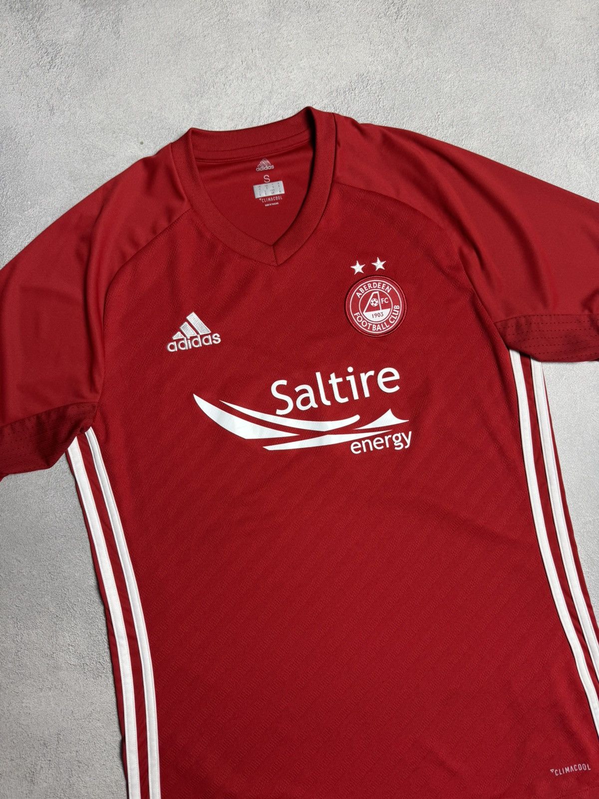 Adidas Aberdeen 2017 2018 Home Football Shirt Soccer Jersey Adidas Size US S / EU 44-46 / 1 - 3 Thumbnail