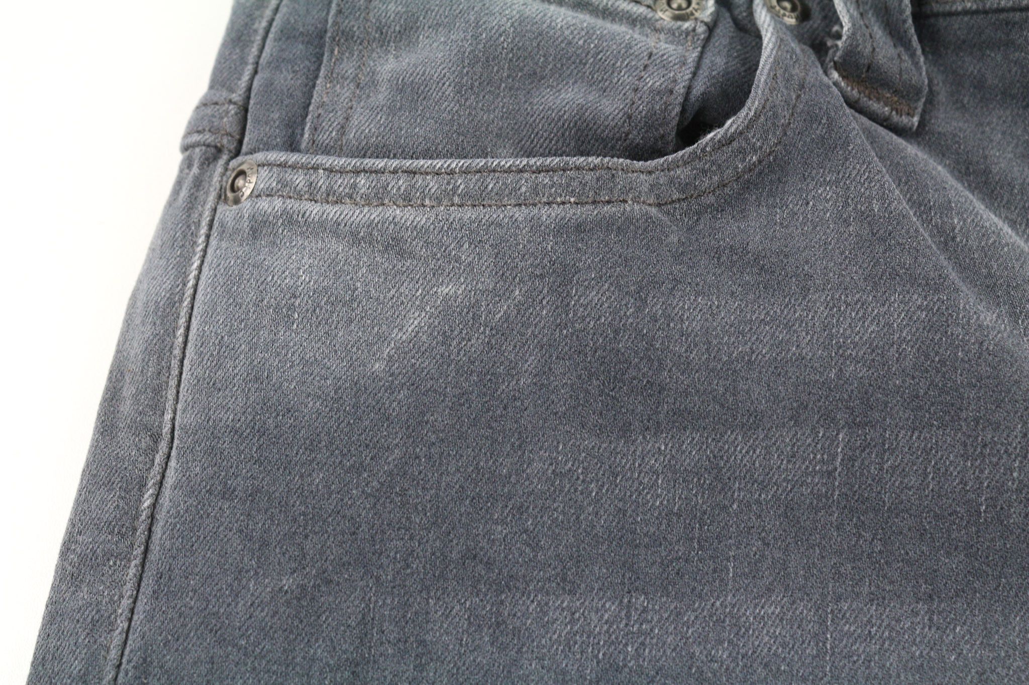 Nudie Jeans THIN FINN W28/L32 Slim Grey Cotton Stretch Jeans 80629 Size US 28 / EU 44 - 9 Thumbnail