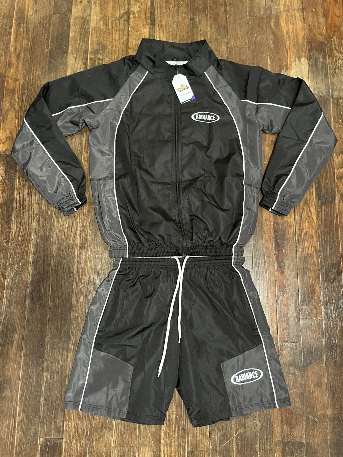 Nike y2k radiance windbreaker set black gray men’s large Size M / US 6-8 / IT 42-44 - 14 Thumbnail