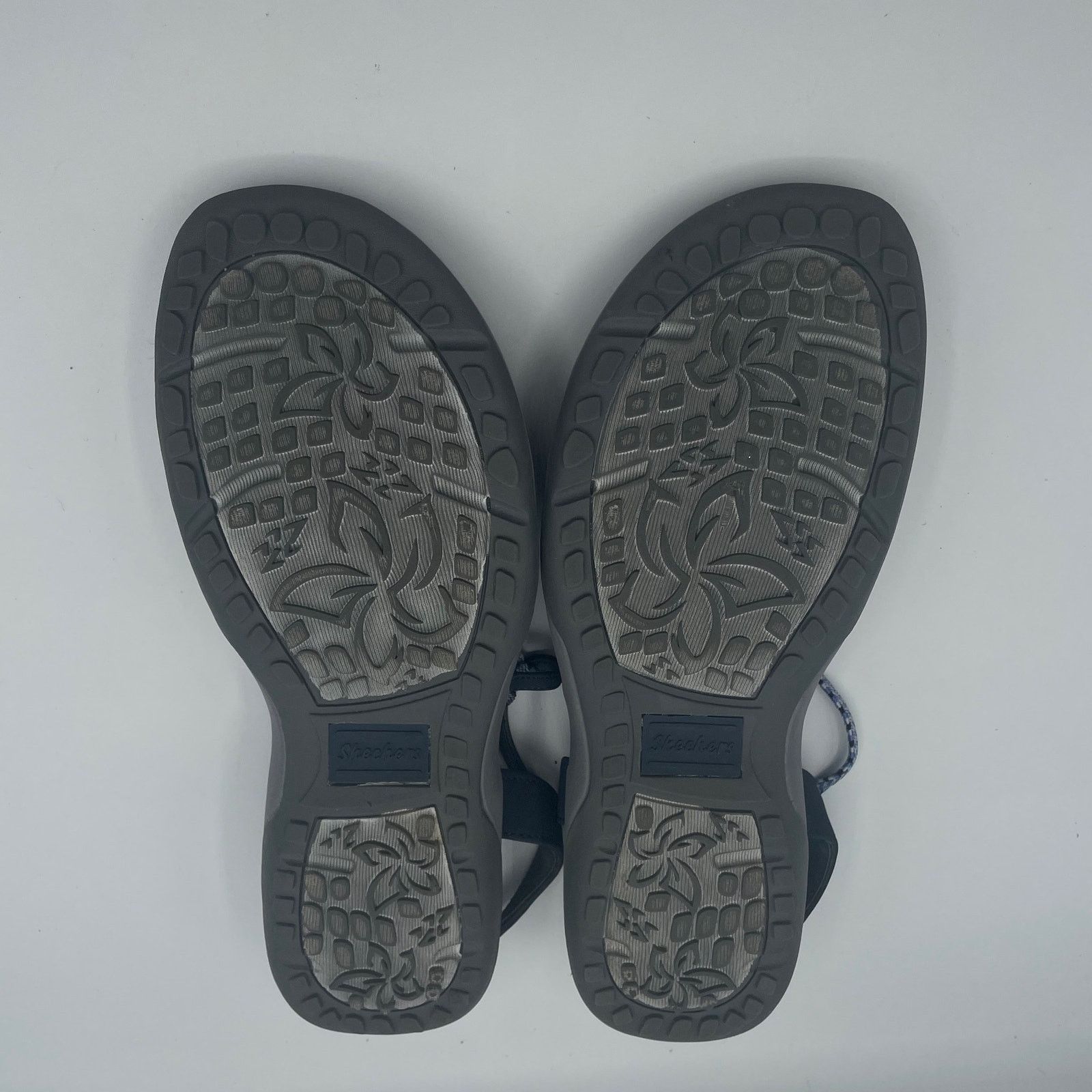 SKECHERS Skechers Reggae Slim Sandals Outdoors Blue Womens 9 Size US 9 / IT 39 - 8 Thumbnail