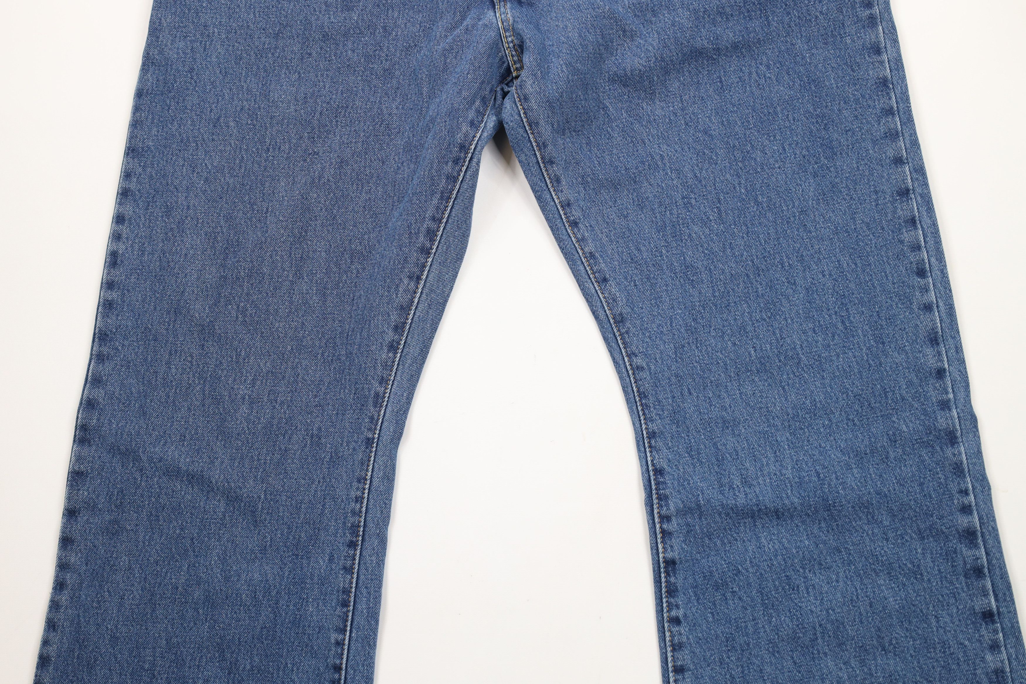 Levi's × Vintage Vintage Y2K Levis 517 Wide Leg Bootcut Western Denim Jeans Size US 42 / EU 58 - 3 Thumbnail