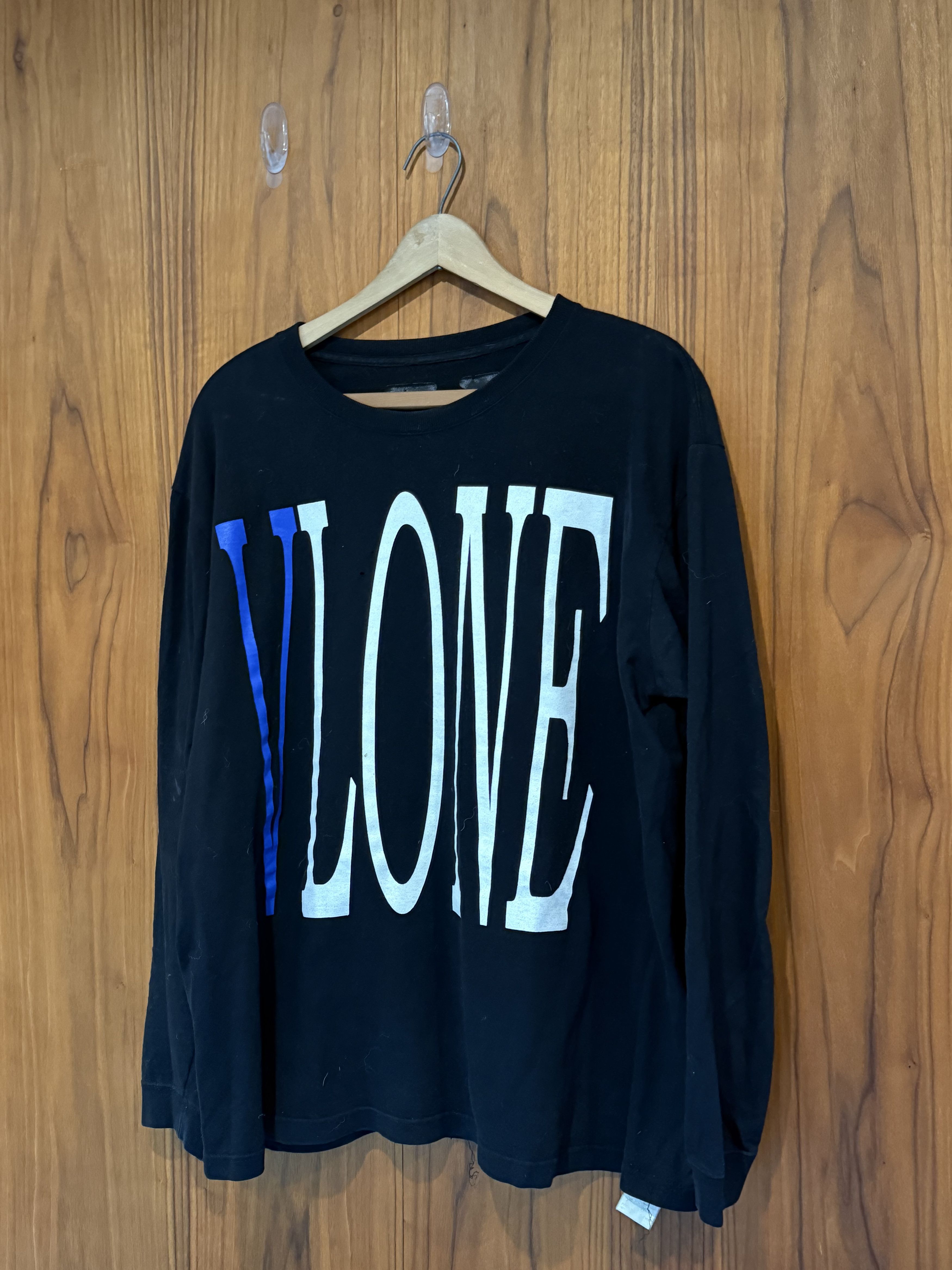 トップス VLONE STAPLE LONG SLEEVE SHIRT SIZE M Vlone Staple Reversible White Long Sleeve T-shirt Size XL