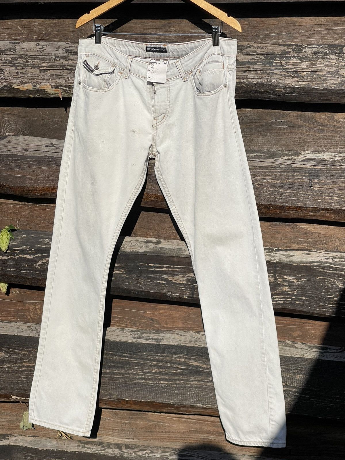 Dolce & Gabbana Y2K Dolce & Gabbana grey jeans Vintage Size US 34 / EU 50 - 8 Thumbnail