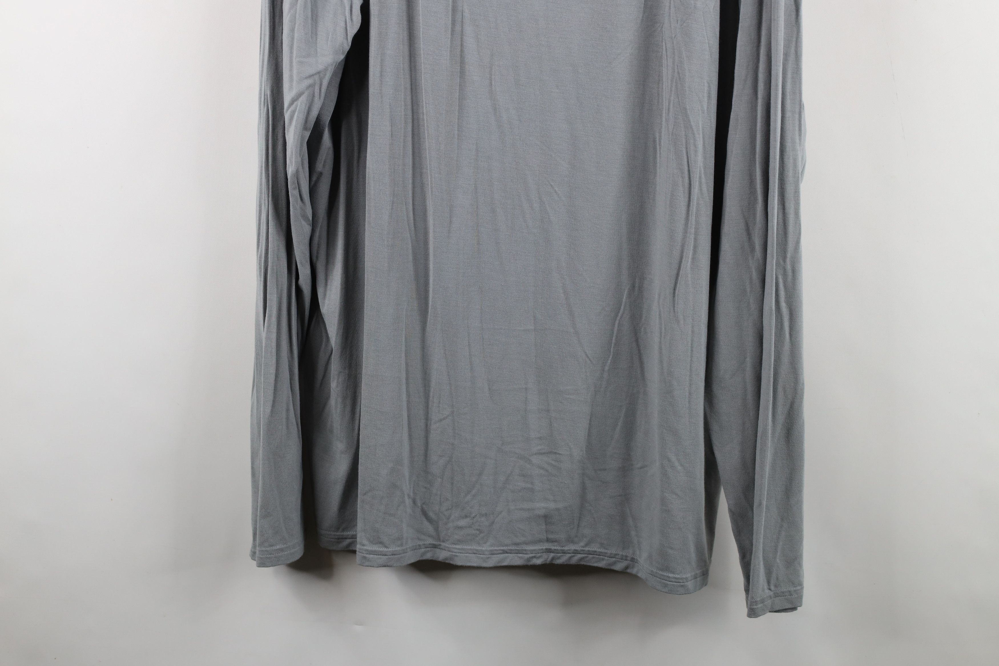 Duluth Trading Company Duluth Trading Co Knit Long Sleeve Henley T-Shirt Gray Size US XL / EU 56 / 4 - 3 Thumbnail