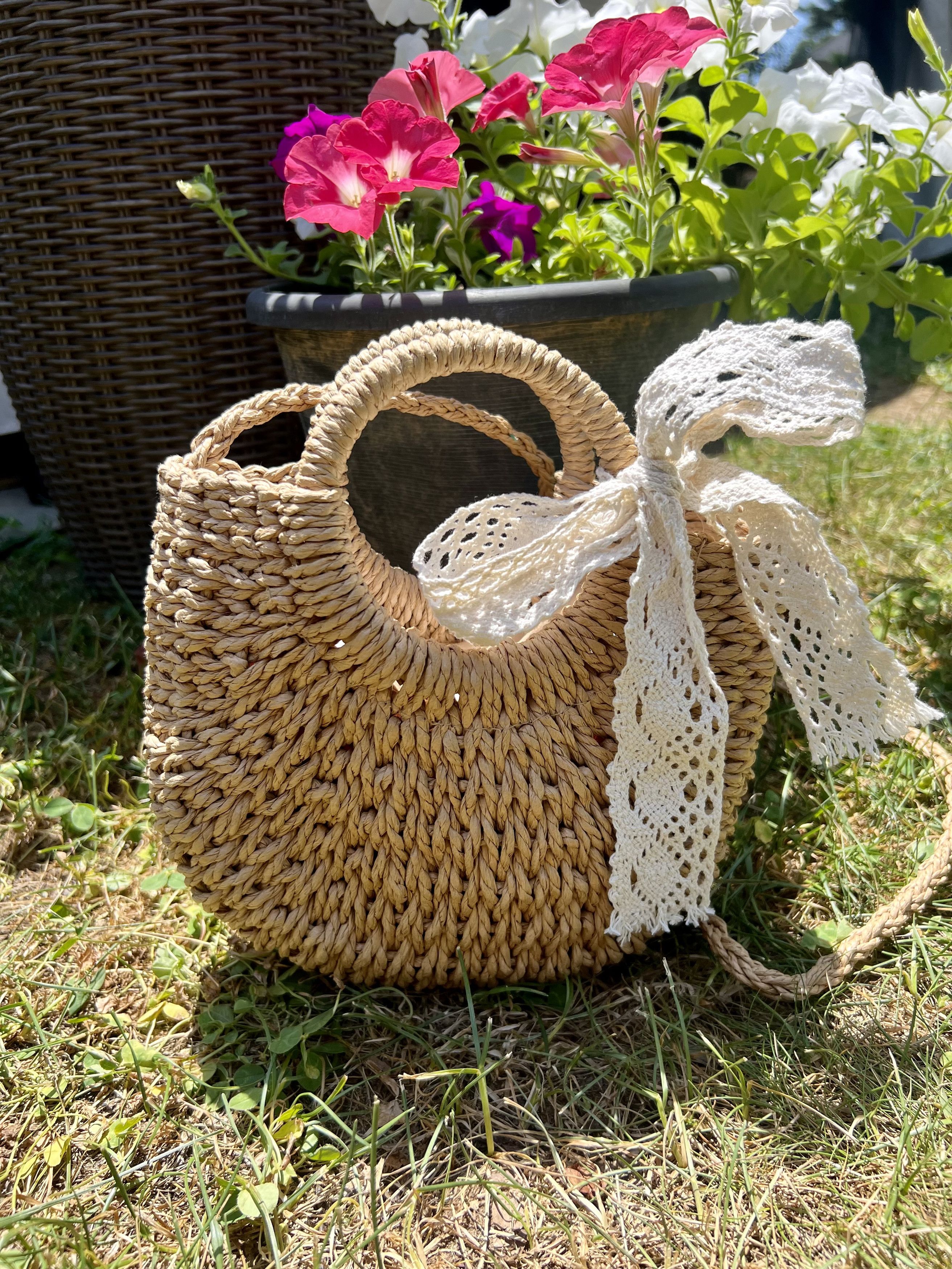 Other Minimalist Straw Bag Size ONE SIZE - 6 Thumbnail