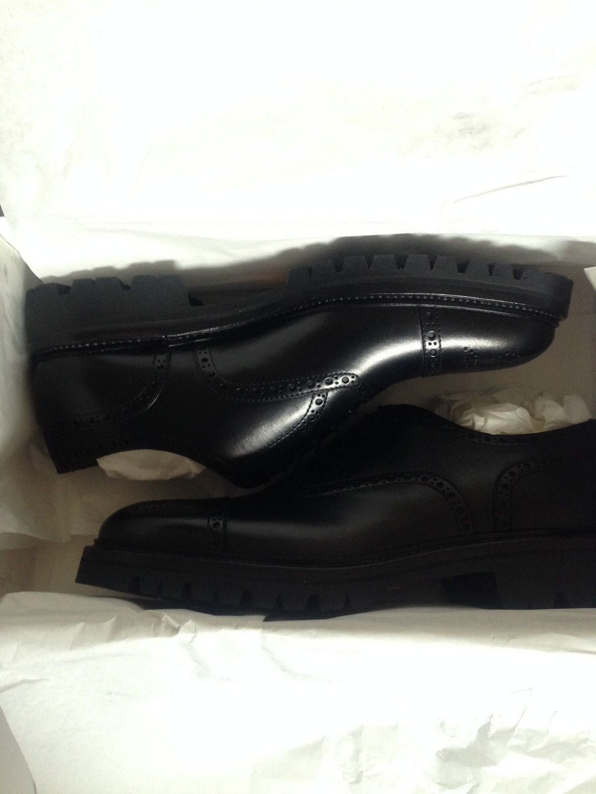 Other Romano Martegani Brogues Oxford Shoes 9 Black Leather Size US 9 / EU 42 - 4 Thumbnail