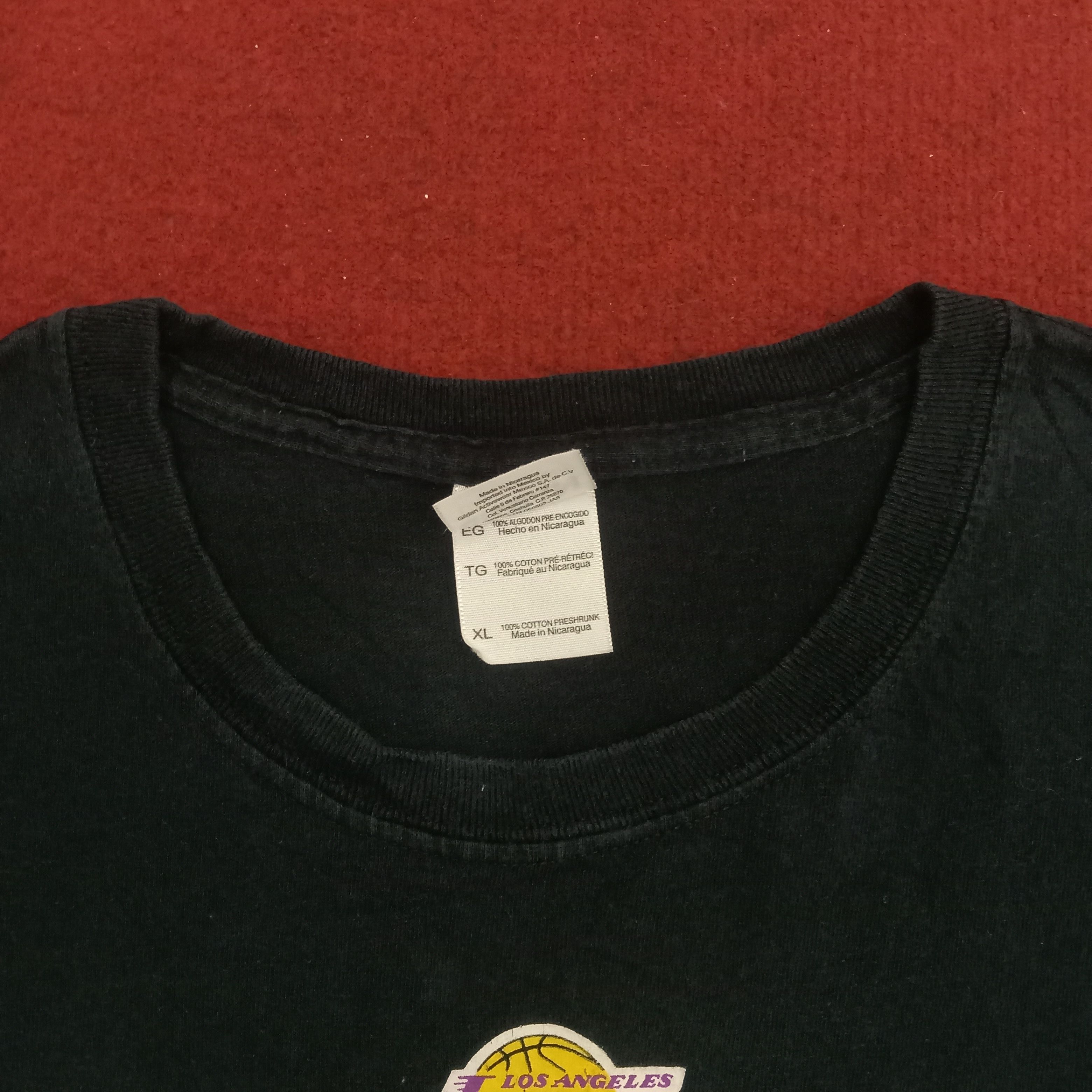 NBA × Vintage Lakers Basketball Team NBA World Champions Tshirt Size US XXL / EU 58 / 5 - 3 Thumbnail