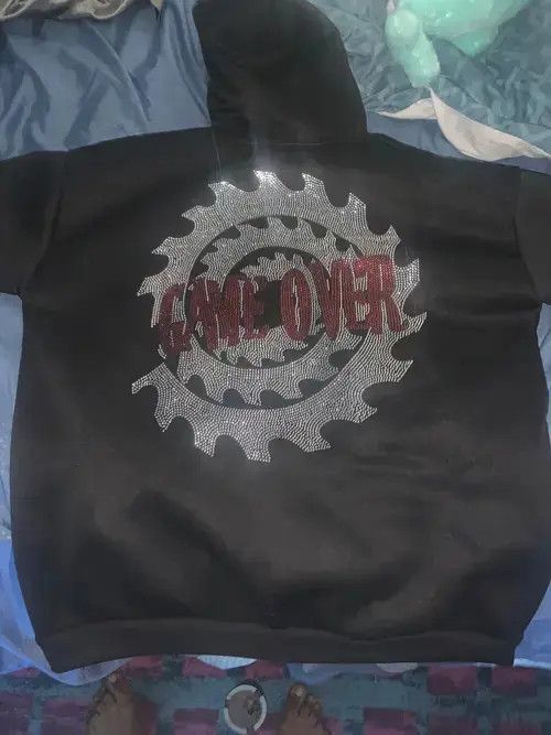 Other Hoodie Rhinestones SAW Size US L / EU 52-54 / 3 - 4 Thumbnail