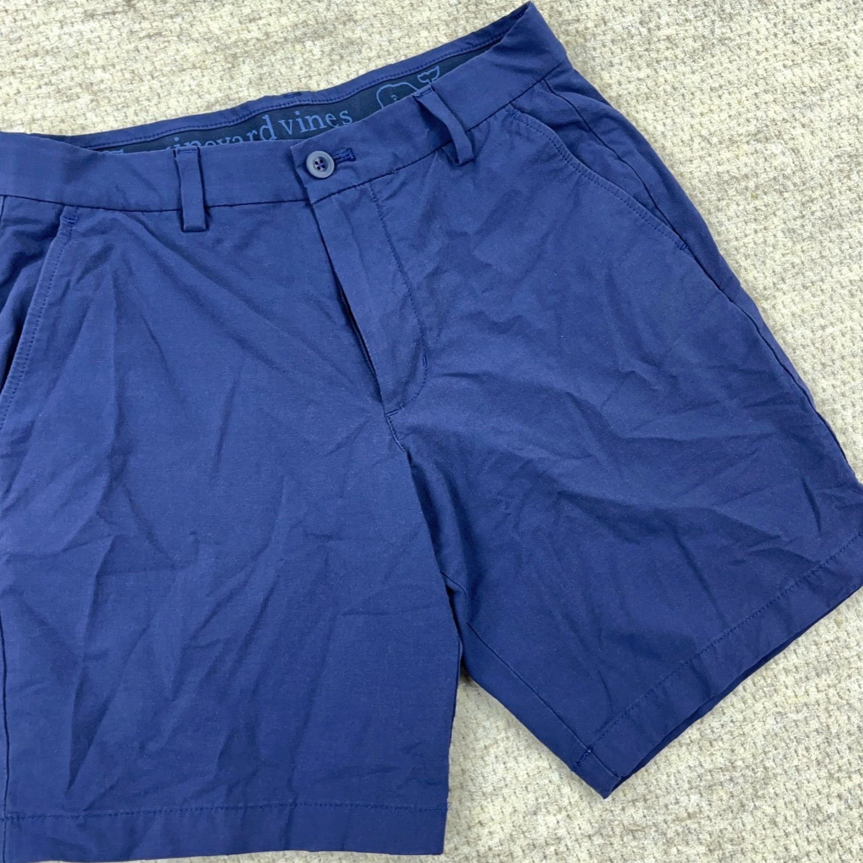 Vineyard Vines Vineyard Vines Shorts Men 28 Navy Blue Performance Chino Dress Preppy Slacks Shirt Size US 28 / EU 44 - 2 Thumbnail