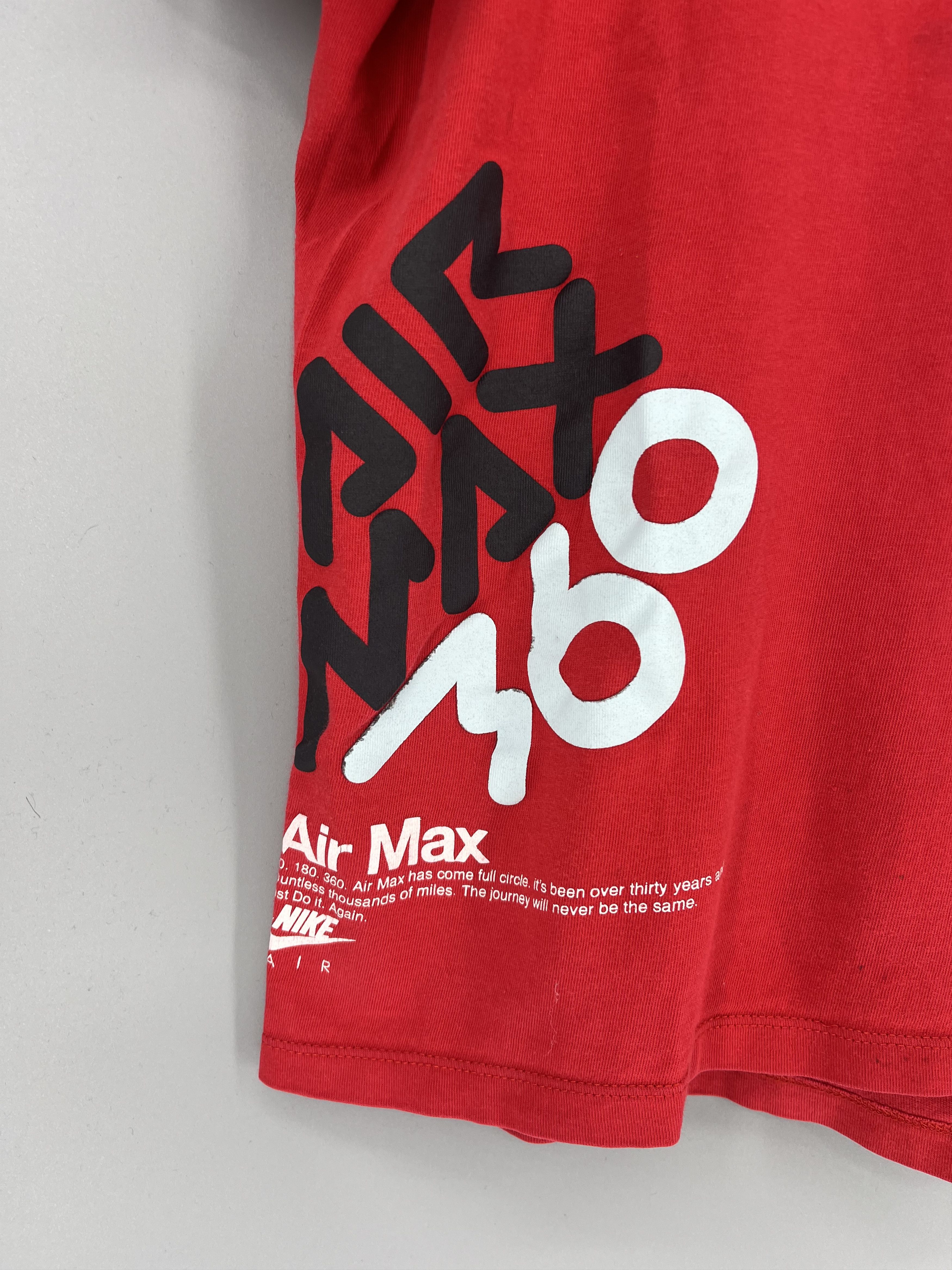 Nike Vintage Y2K Nike Air Max 360 Logo Tee Travis Scott Style Size US M / EU 48-50 / 2 - 6 Thumbnail