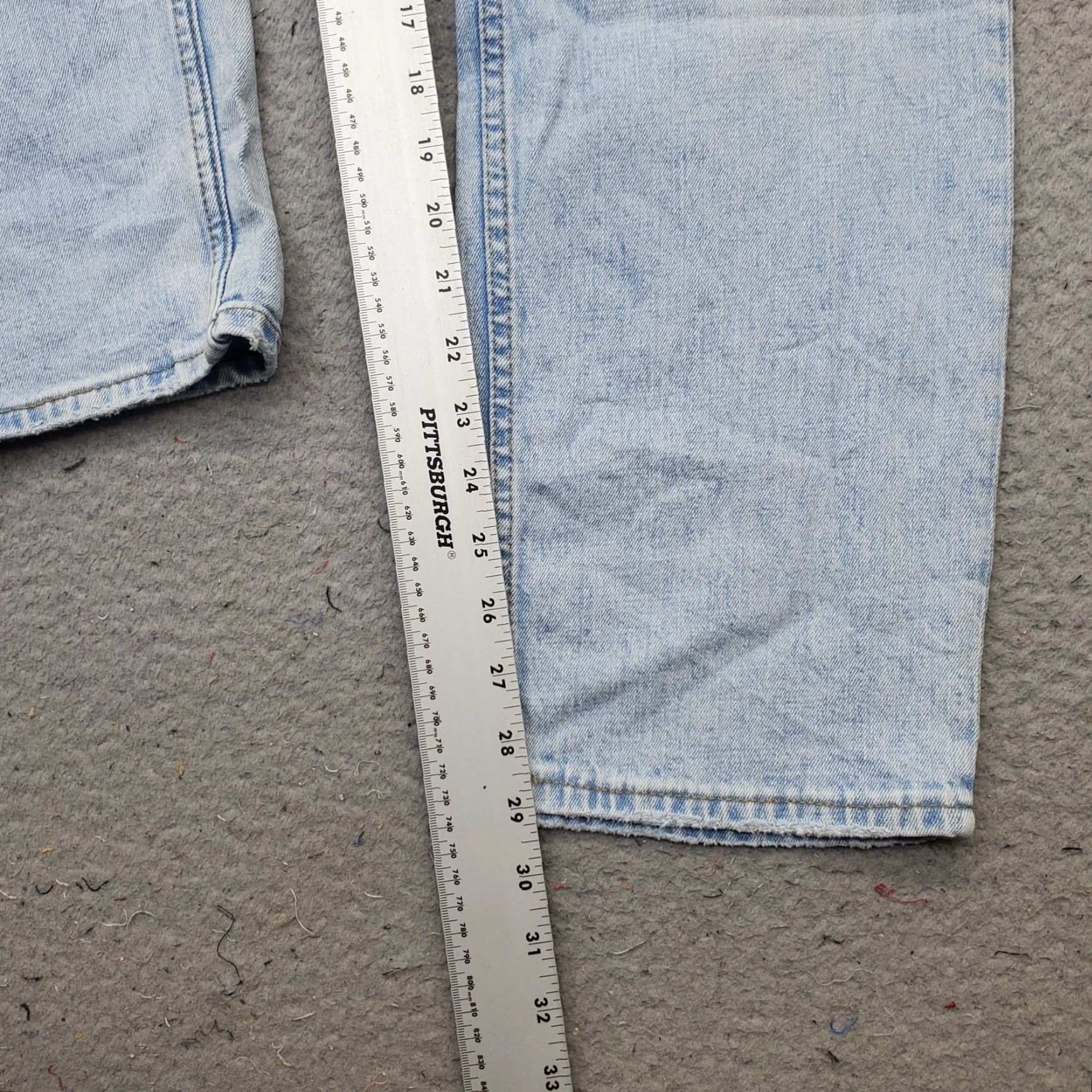 Abercrombie & Fitch Abercrombie & Fitch Jeans Womens Size 33 Blue Denim 90s Straight Ultra High Rise Size 24" / US 00 / IT 34 - 4 Thumbnail