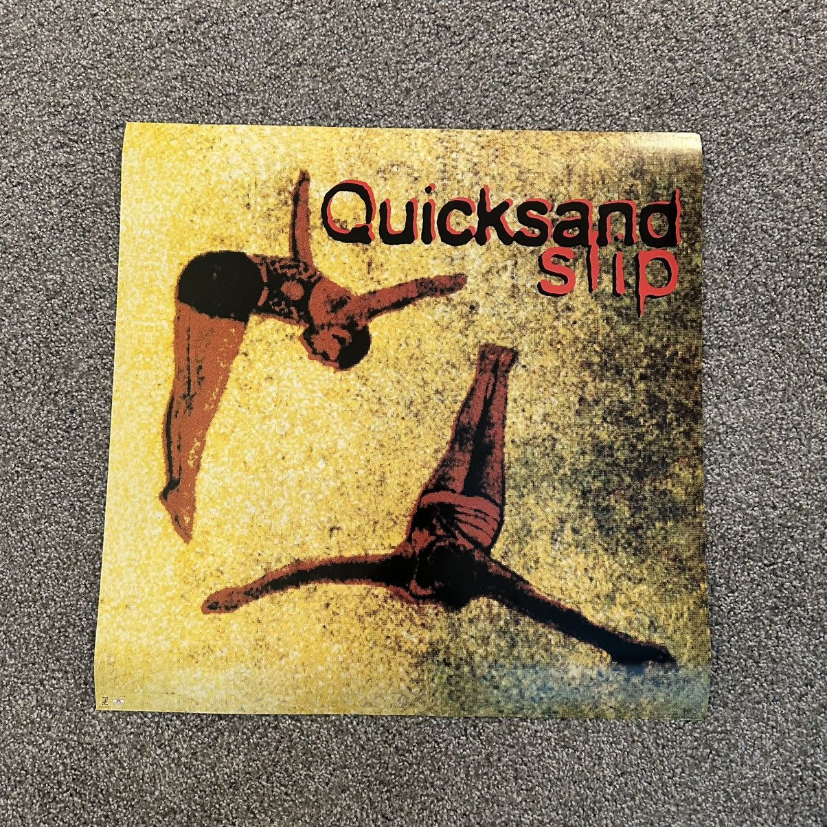 Vintage Vintage 1993 Quicksand Slip orginal poster size 24in x 24in Size ONE SIZE - 1 Thumbnail