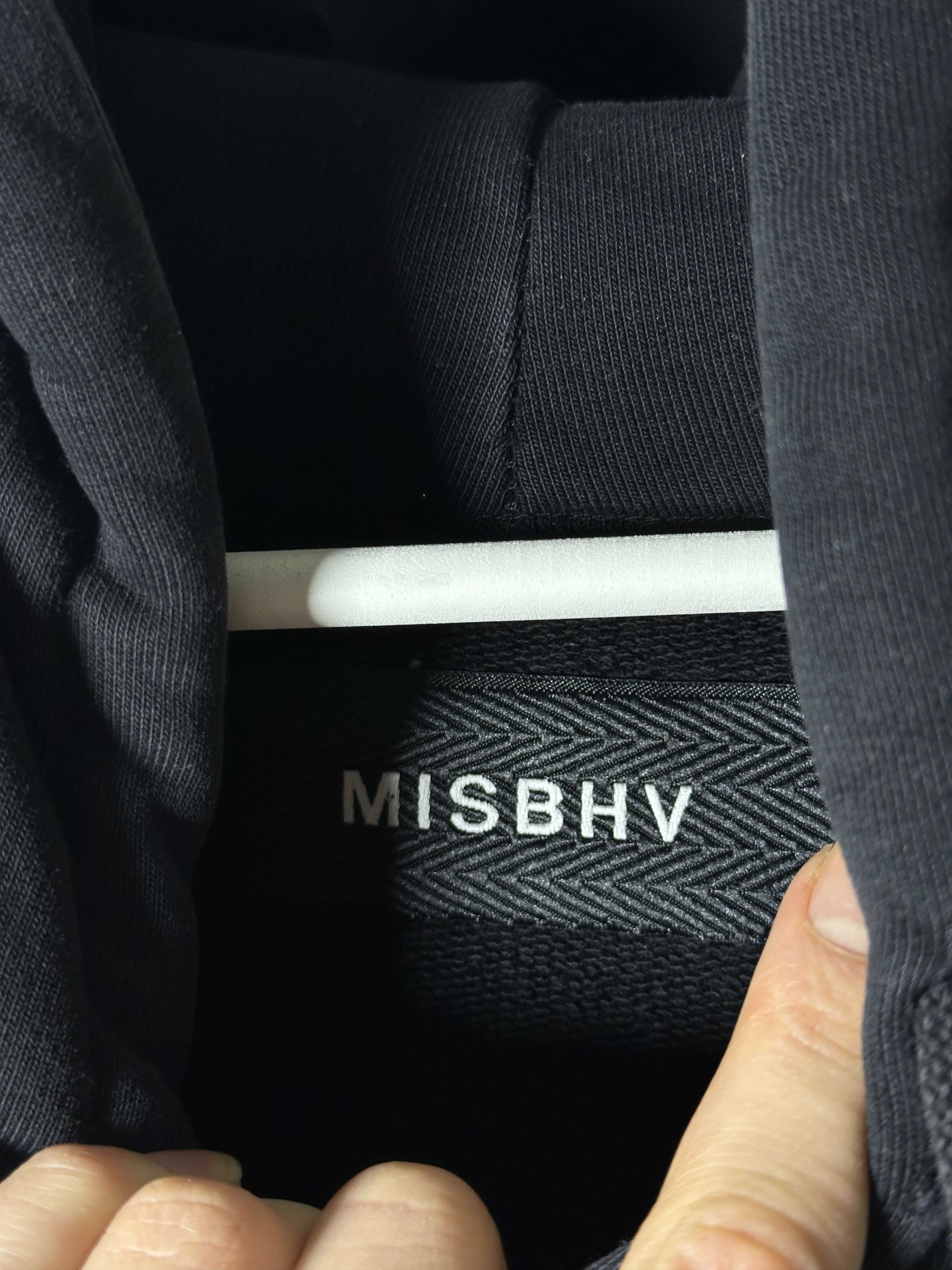 Misbhv Misbhv Flame Hoodie in Graphite Black Size US XL / EU 56 / 4 - 12 Thumbnail