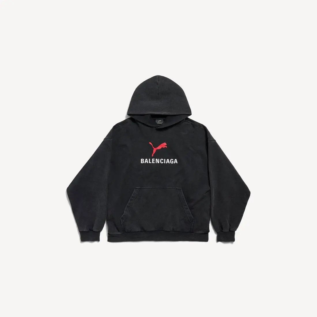 Balenciaga × Puma o1bcso1str0426 Hoodie Medium Fit in Black Size US XXL / EU 58 / 5 - 1 Thumbnail