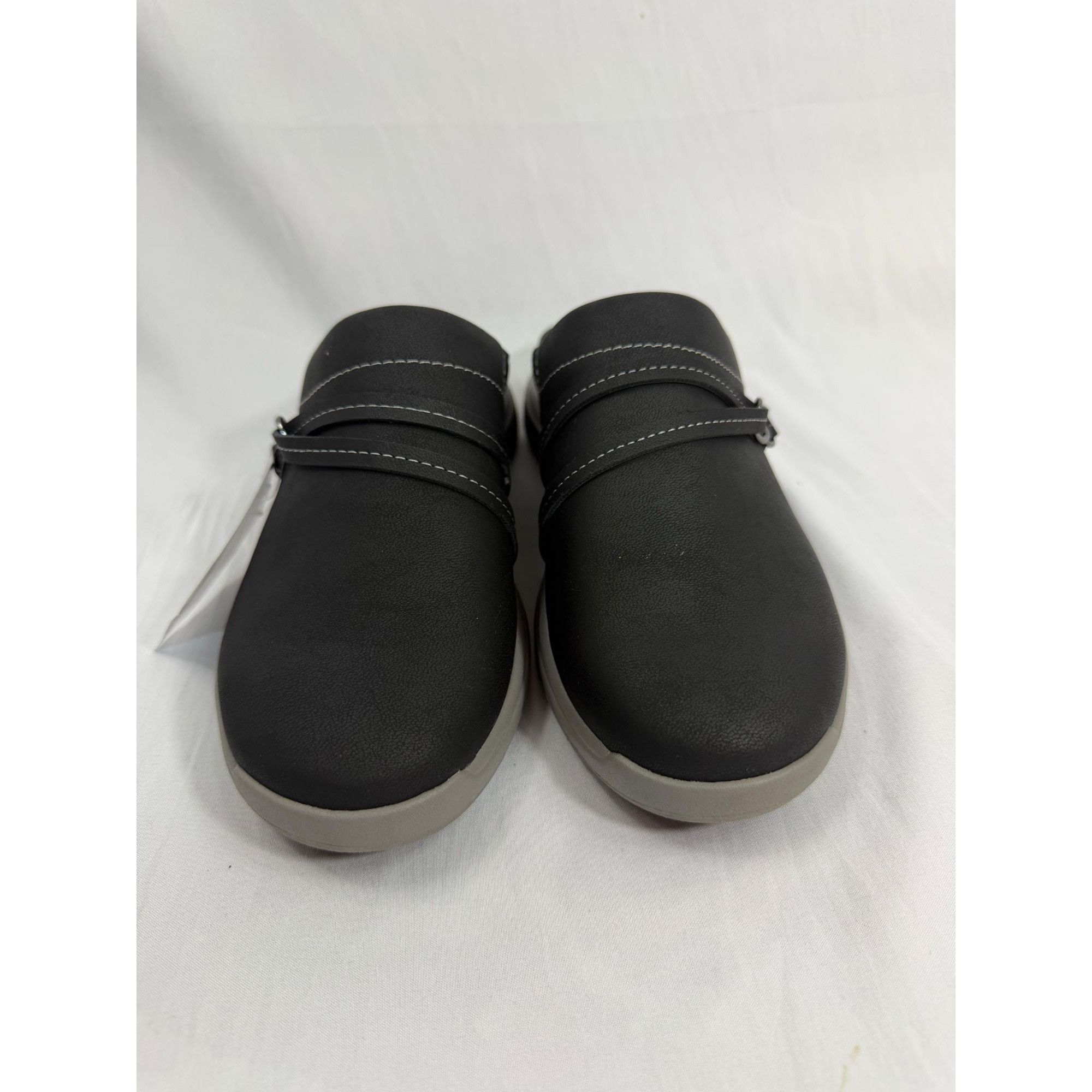 Other JSport Gina black Clogs Women US 6M Memory Foam Comfort Slip Size US 6 / IT 36 - 2 Thumbnail
