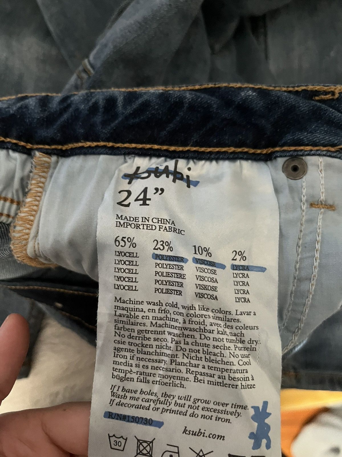 Ksubi Ksubi Skinny Jeans Size 25" / US 0 / IT 36 - 3 Thumbnail