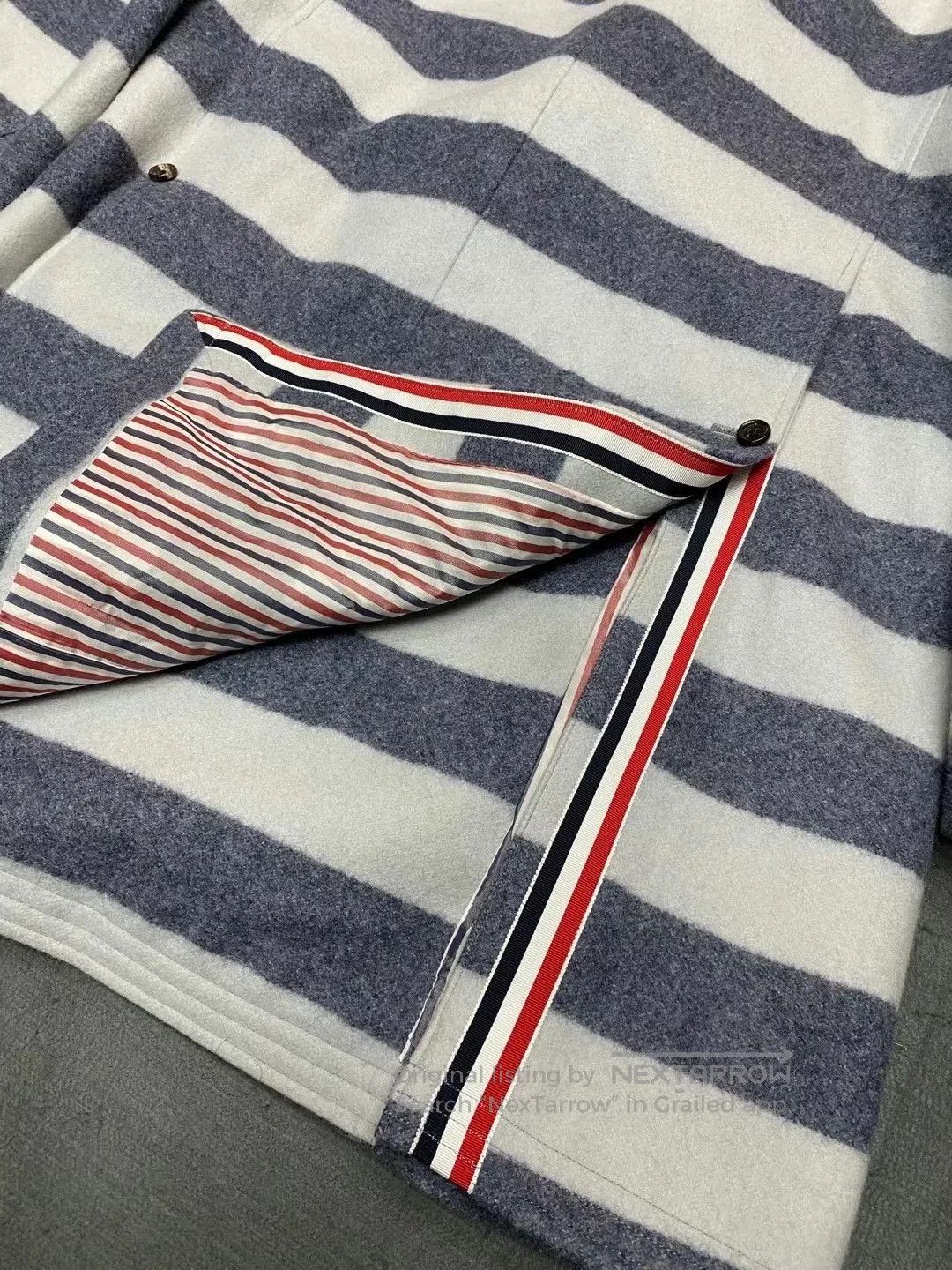 Thom Browne Thom Browne Striped TB Coat. Size US M / EU 48-50 / 2 - 4 Thumbnail