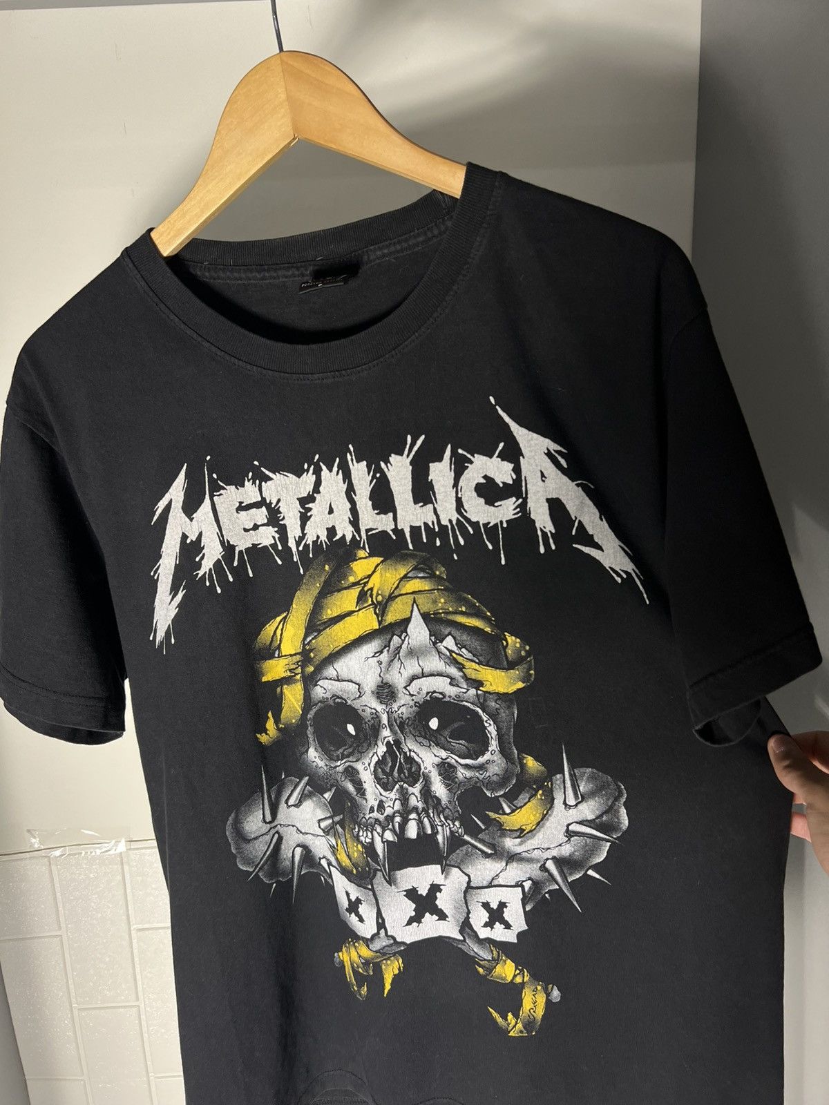 Band Tees VERY RARE METALLICA ROCK T-SHIRT DOUBLE PRINTED WORLD TOUR Size US L / EU 52-54 / 3 - 3 Thumbnail