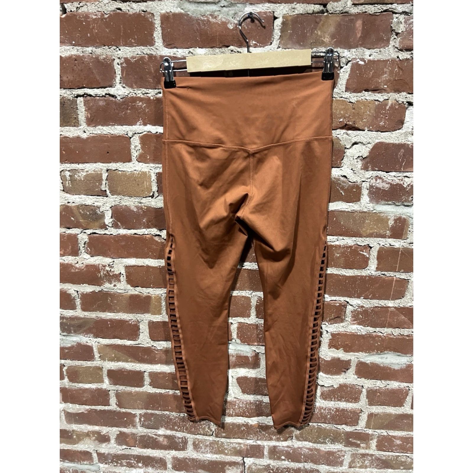 Nike Nike Leggings Womens Cropped Pull On Dri-Fit Orange Size Small M Size 32" / US 10 / IT 46 - 2 Thumbnail
