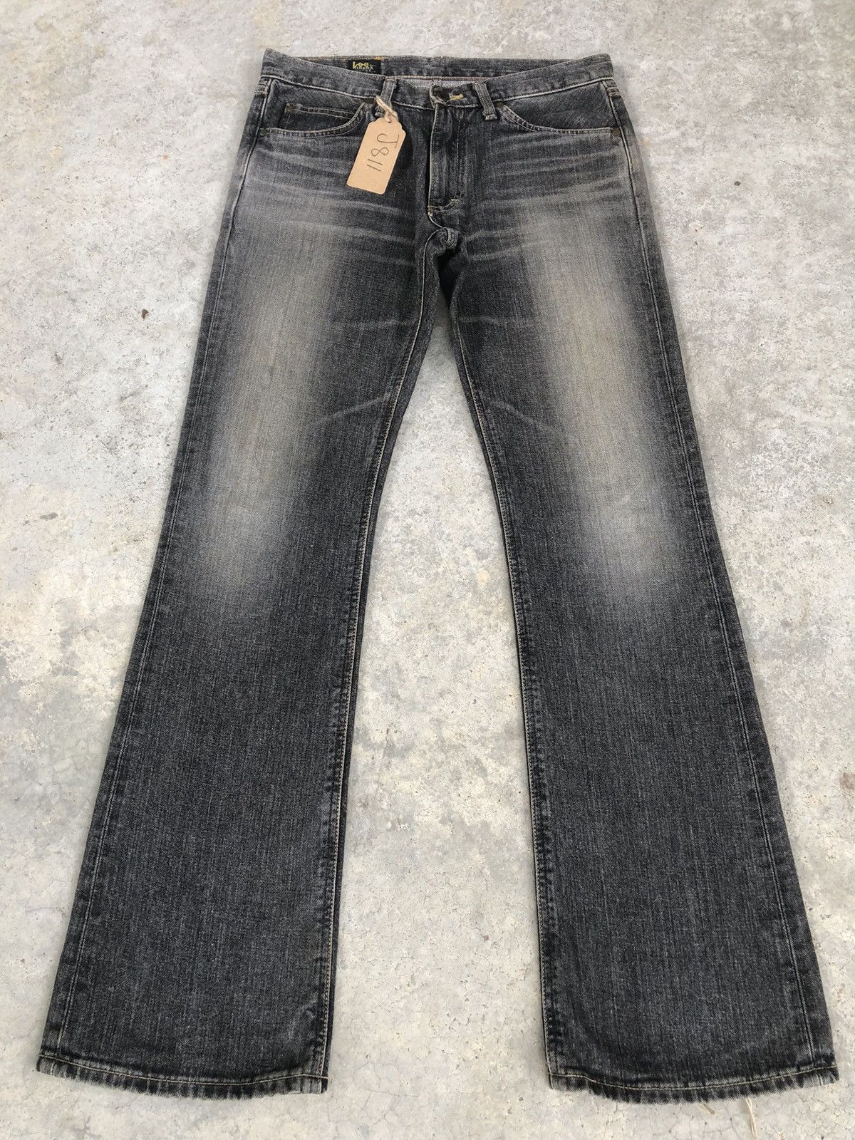If Six Was Nine Japanese Lee Flared Jeans Distressed Jeans Size US 32 / EU 48 - 2 Thumbnail