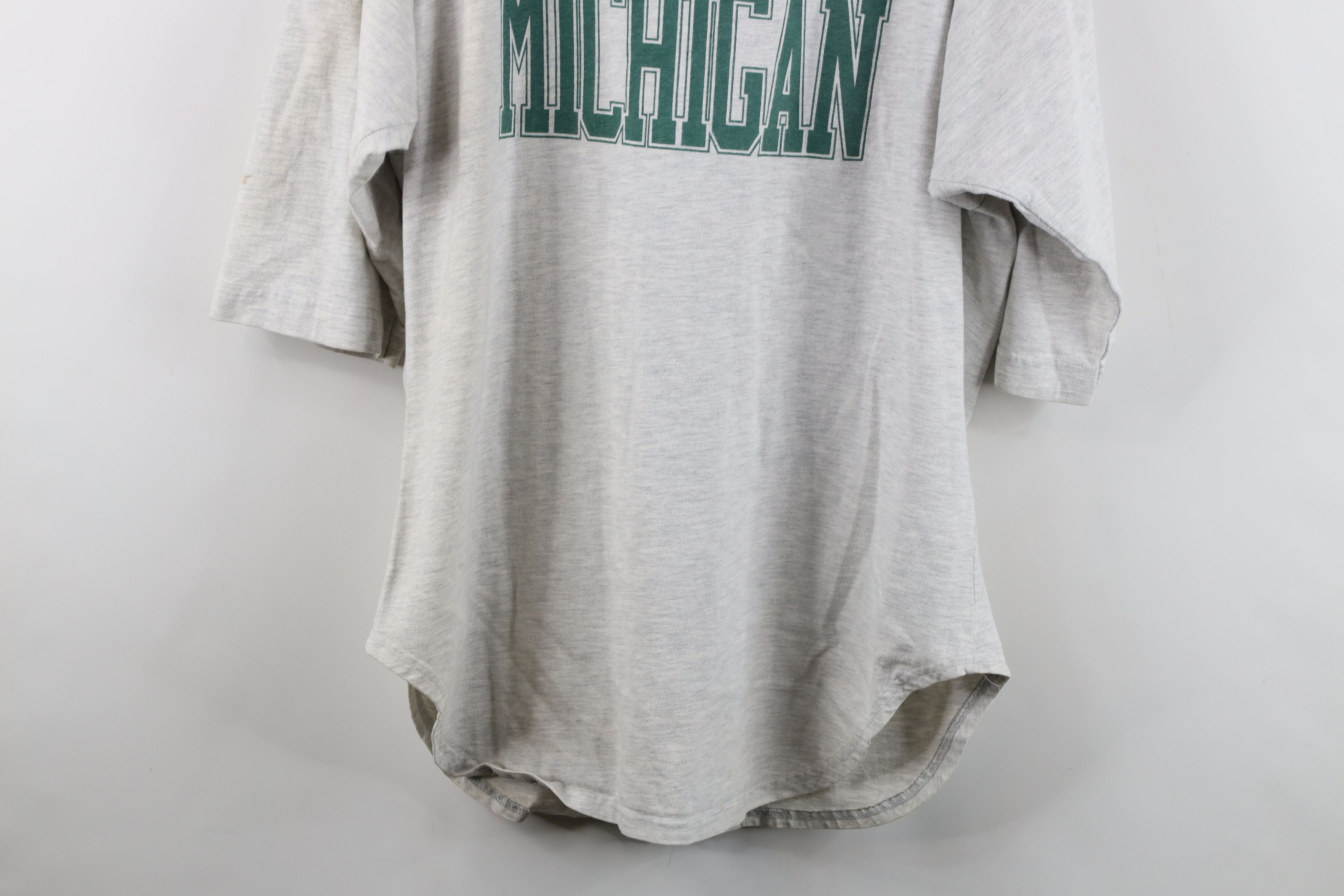 Vintage Vintage 90s Eastern Michigan University Baseball Jersey USA Size US XL / EU 56 / 4 - 17 Thumbnail