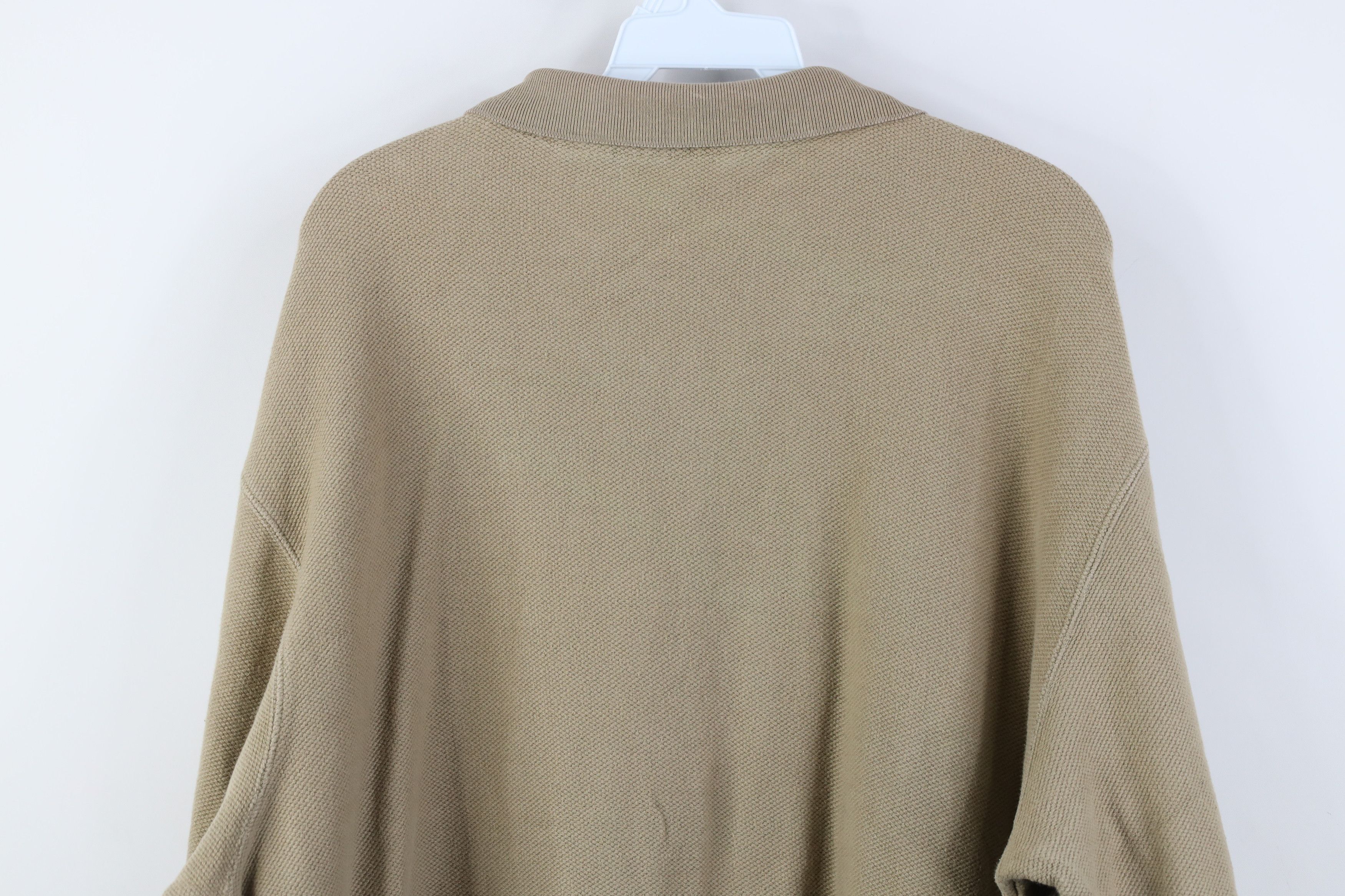 Eddie Bauer Vintage 90s Eddie Bauer Cotton Thermal Knit Long Sleeve Polo Size US XL / EU 56 / 4 - 12 Thumbnail