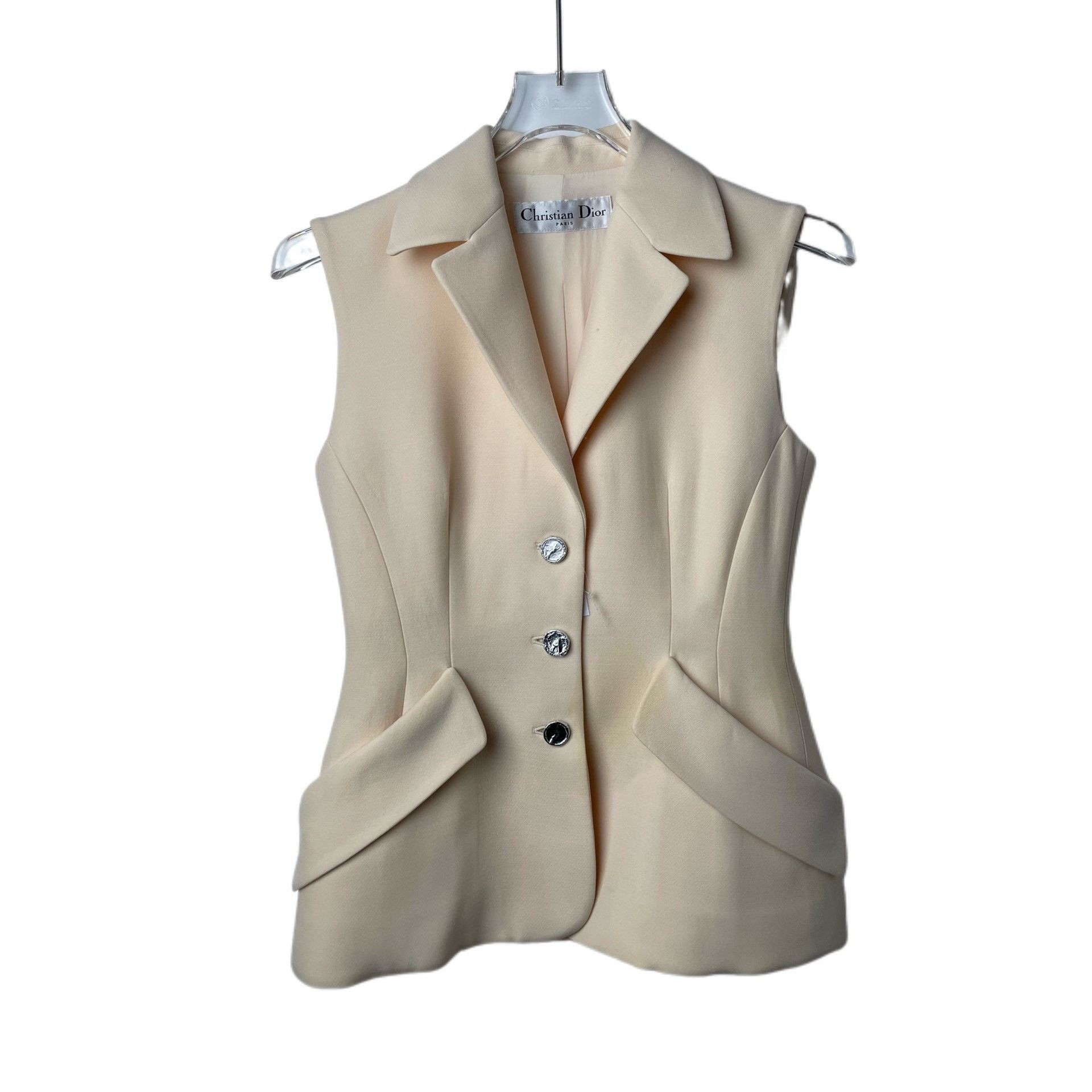 Dior Dior Classic Hepburn Style Vest Size XS / US 0-2 / IT 36-38 - 1 Thumbnail