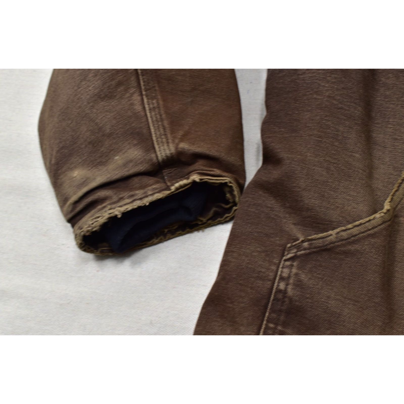 Carhartt VINTAGE Carhartt Jacket C26 DKB Arctic Traditional Coat Quilt Lined Duck Canvas Brown XL Parka Men Regular Zip Winter Fall Hunting Size US XL / EU 56 / 4 - 2 Thumbnail