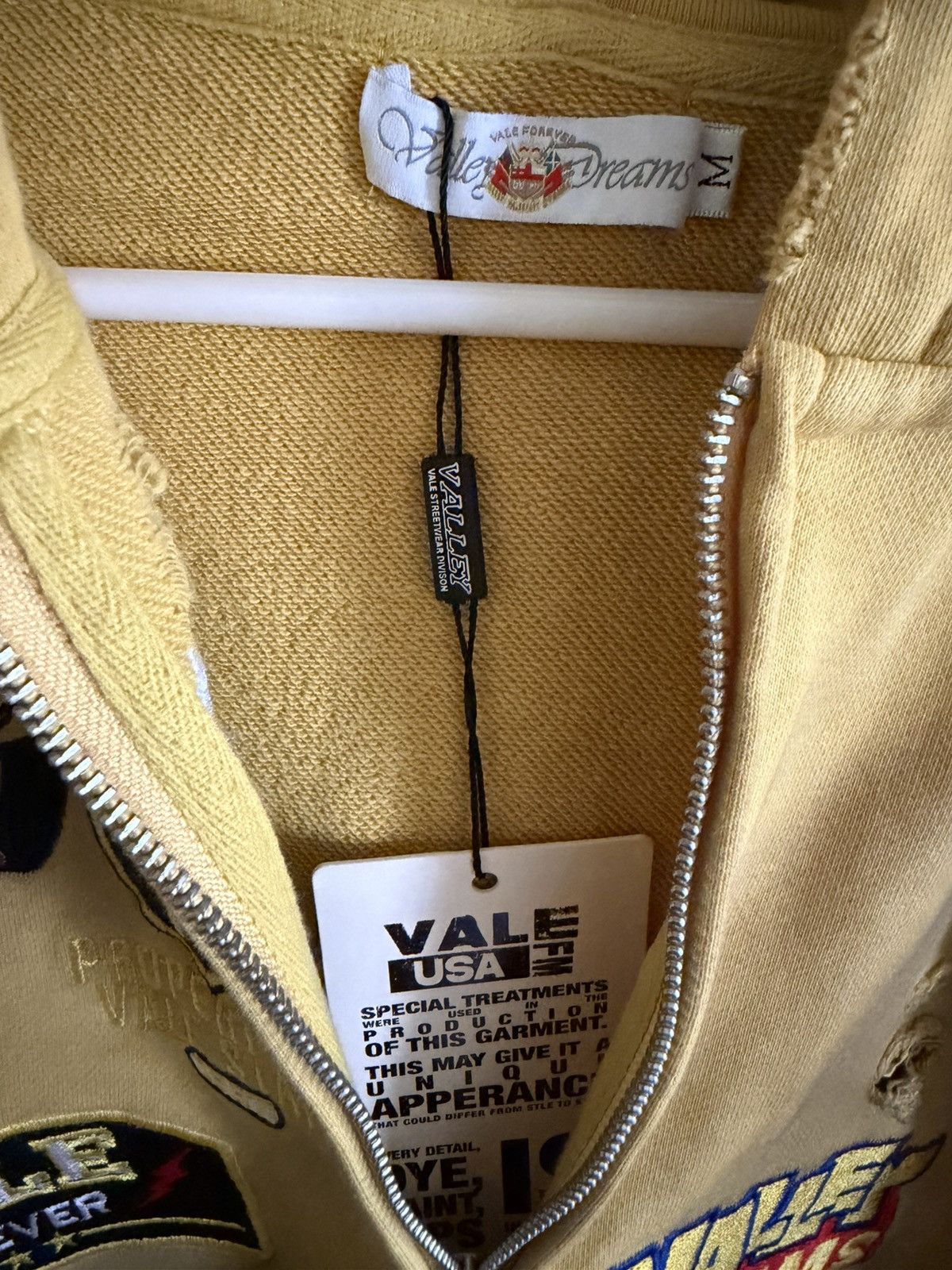 Vale Vale Forever Doodle Patches Zip Up Size US M / EU 48-50 / 2 - 7 Thumbnail
