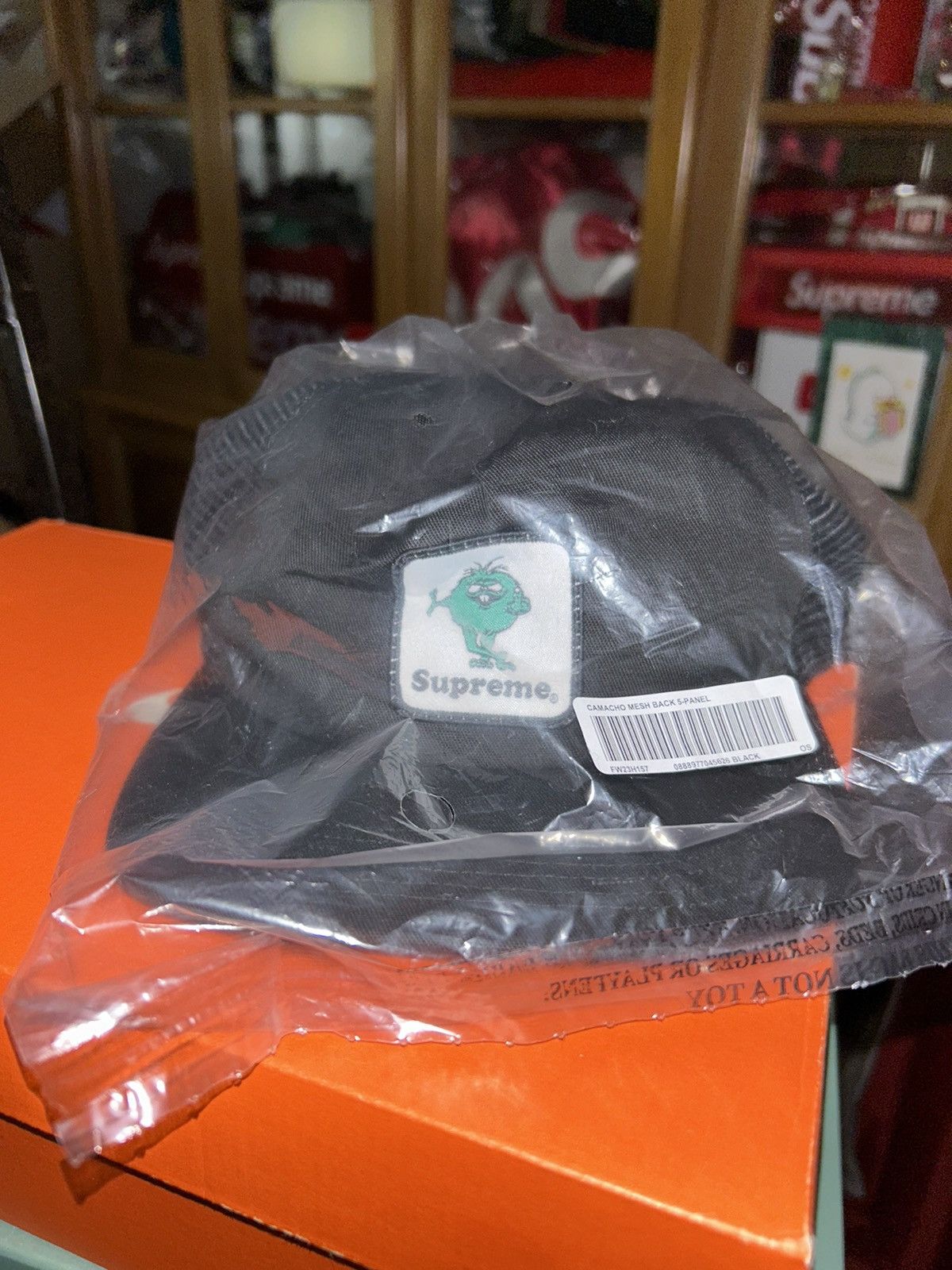 Supreme Supreme Camacho Mesh Back 5-Panel Hat FW23 NEW Size ONE SIZE - 1 Thumbnail
