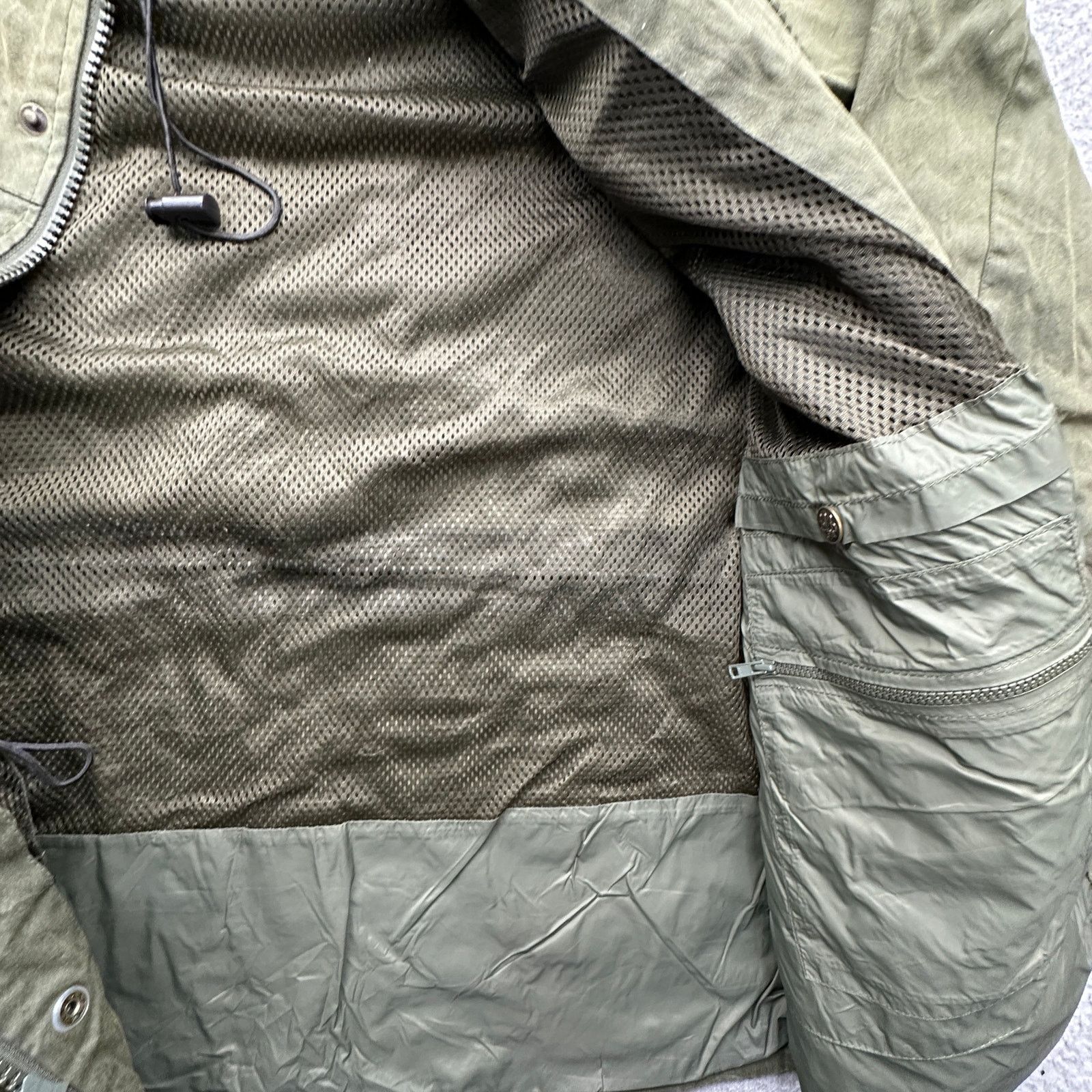 Beretta Vintage Beretta Waxed Cotton Meshed Lined Jacket Mens Medium Size US M / EU 48-50 / 2 - 12 Thumbnail