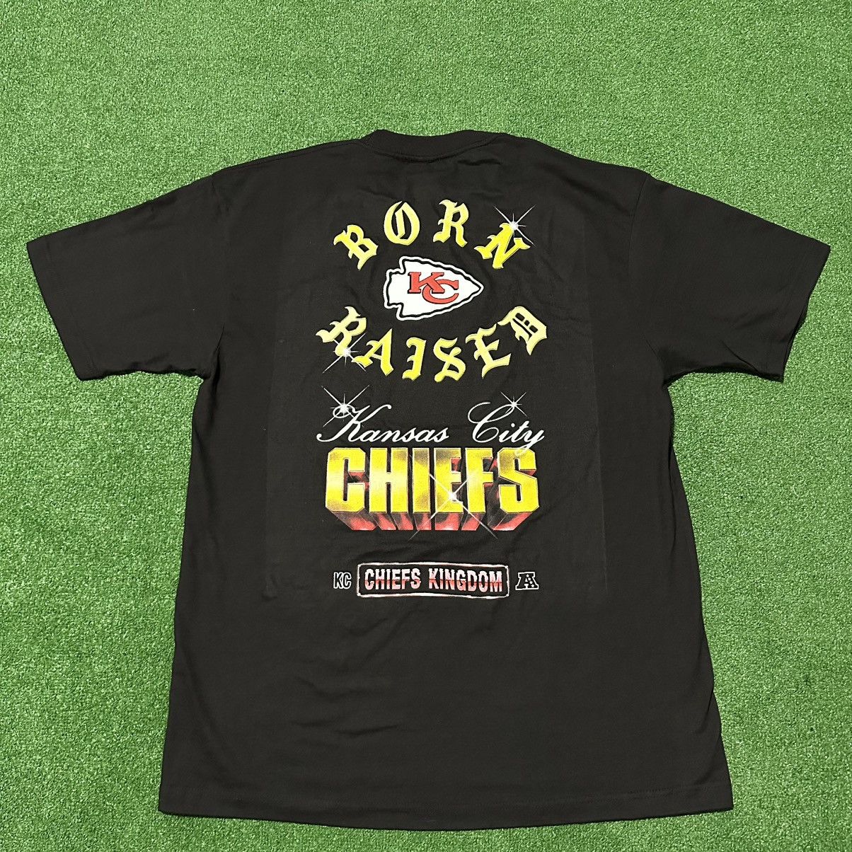 Born X Raised × NFL Born X Raised Kansas City Chiefs chrome rocker tee Size US XL / EU 56 / 4 - 1 Thumbnail