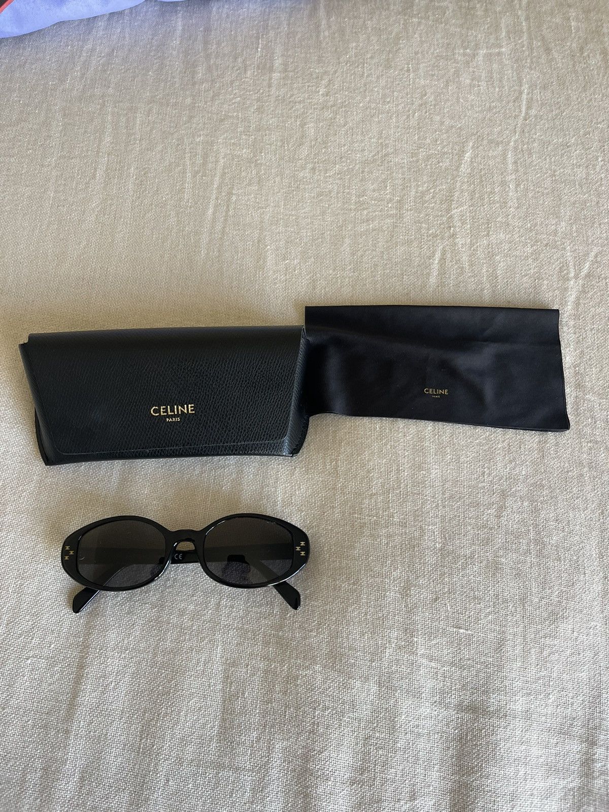 image of Celine Sunglasses in Black, Men's