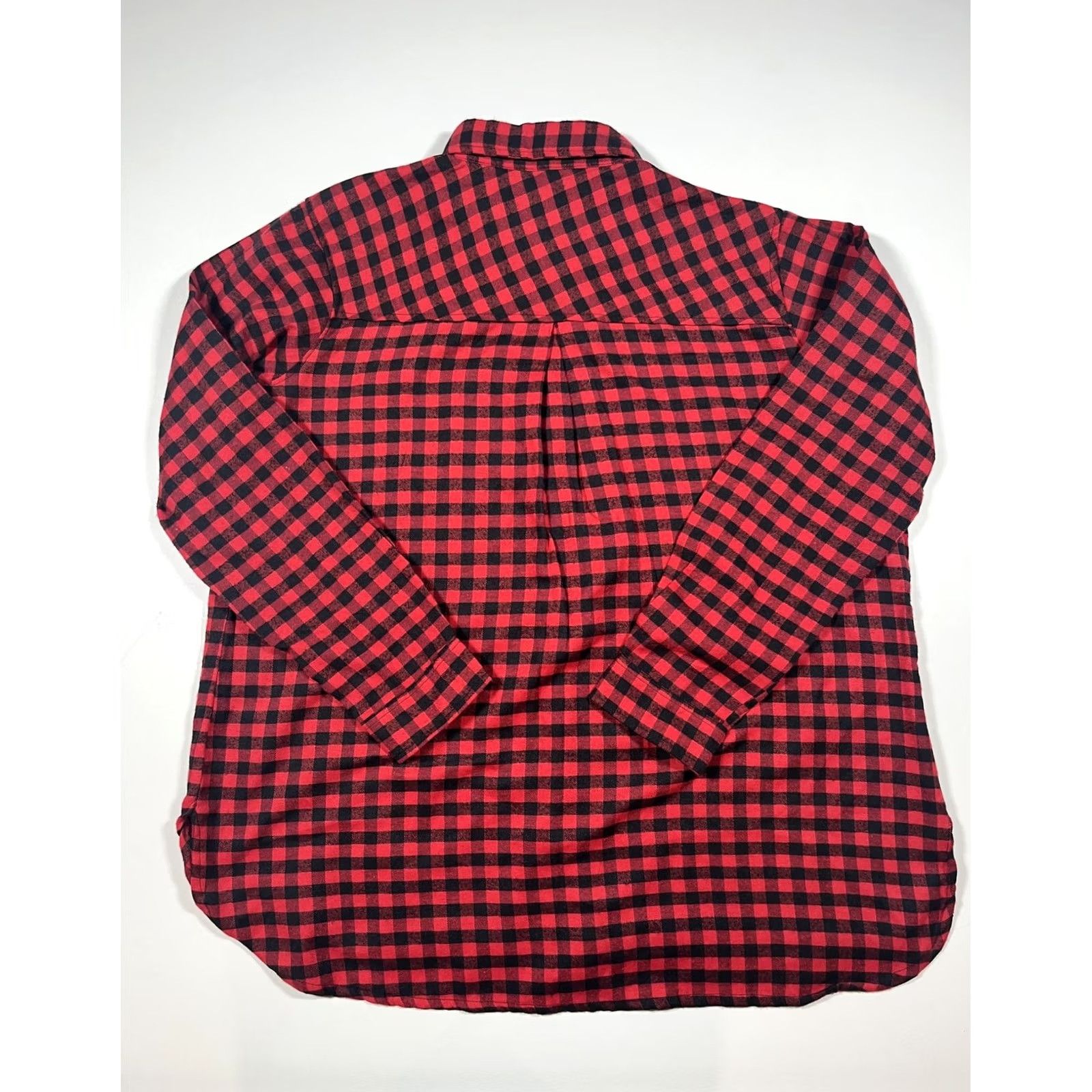 Vintage Woodland Creek Shirt Mens 2XL Red Black Buffalo Plaid Flannel Outdoors Button Up Size US XXL / EU 58 / 5 - 2 Thumbnail