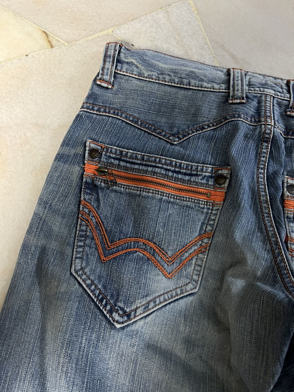 Edwin × If Six Was Nine × Japanese Brand EDWIN EXCLUSIVE VINTAGE XV JEANS RARE Size US 32 / EU 48 - 9 Thumbnail