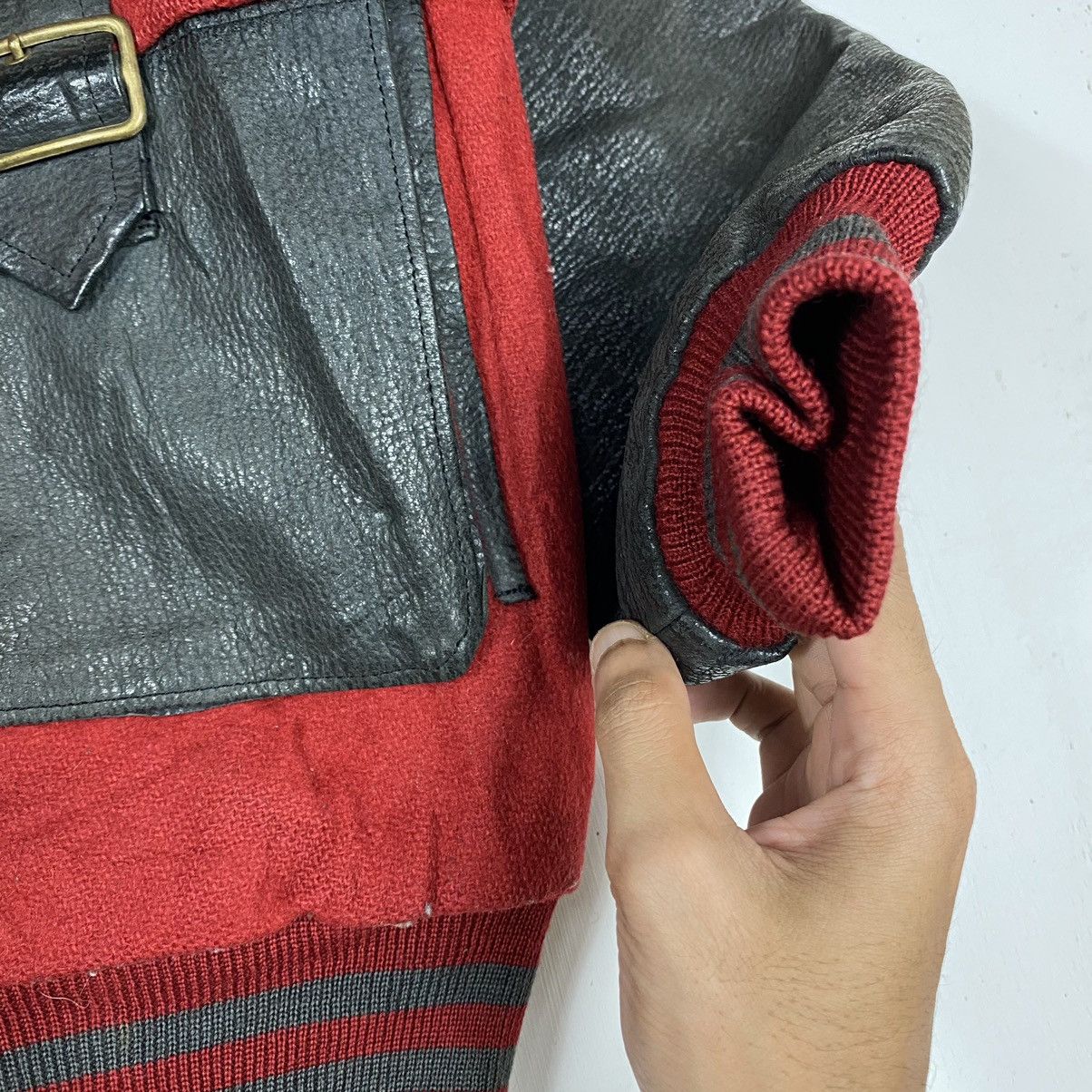 BIGI × Vintage VINTAGE 80's BIGI COMMANDING OFFICER GARMENT VARSITY JACKET Size US M / EU 48-50 / 2 - 9 Thumbnail