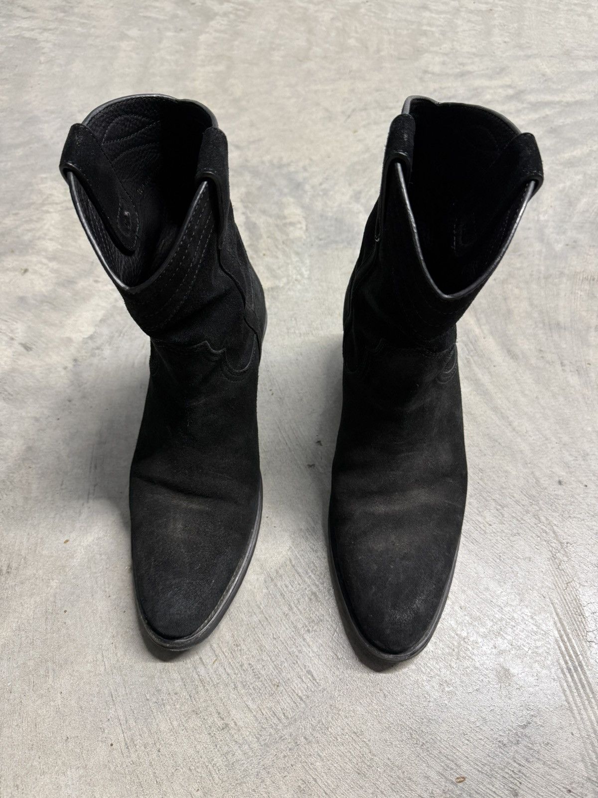 Saint Laurent Paris Saint Laurent Eastwood 45 Santiag Cowboy Boots Size US 12 / EU 45 - 2 Thumbnail