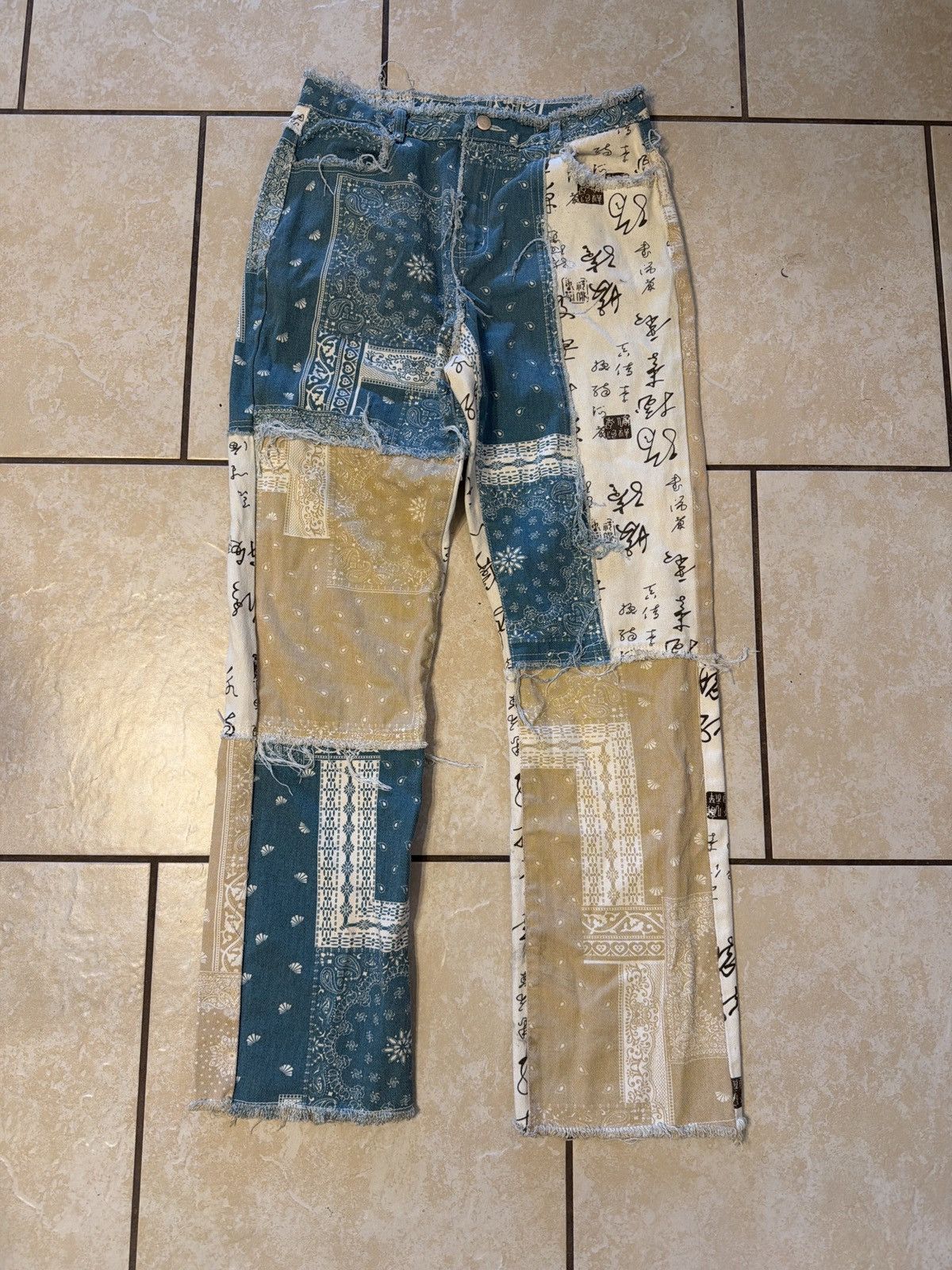 Shein Vintage Shein Custom Japan Jeans Avant Garde Size US 32 / EU 48 - 1 Thumbnail