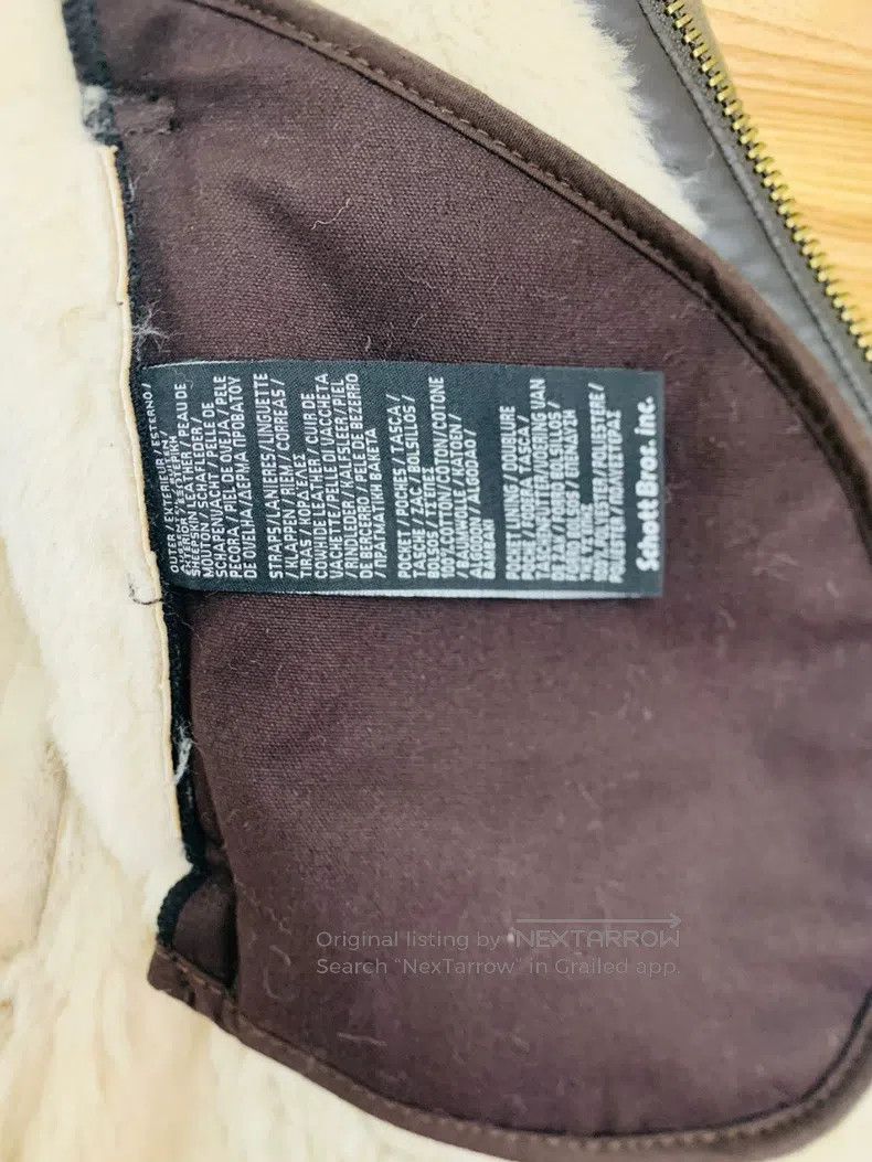 Schott Schott Fur jacket Size US L / EU 52-54 / 3 - 4 Thumbnail