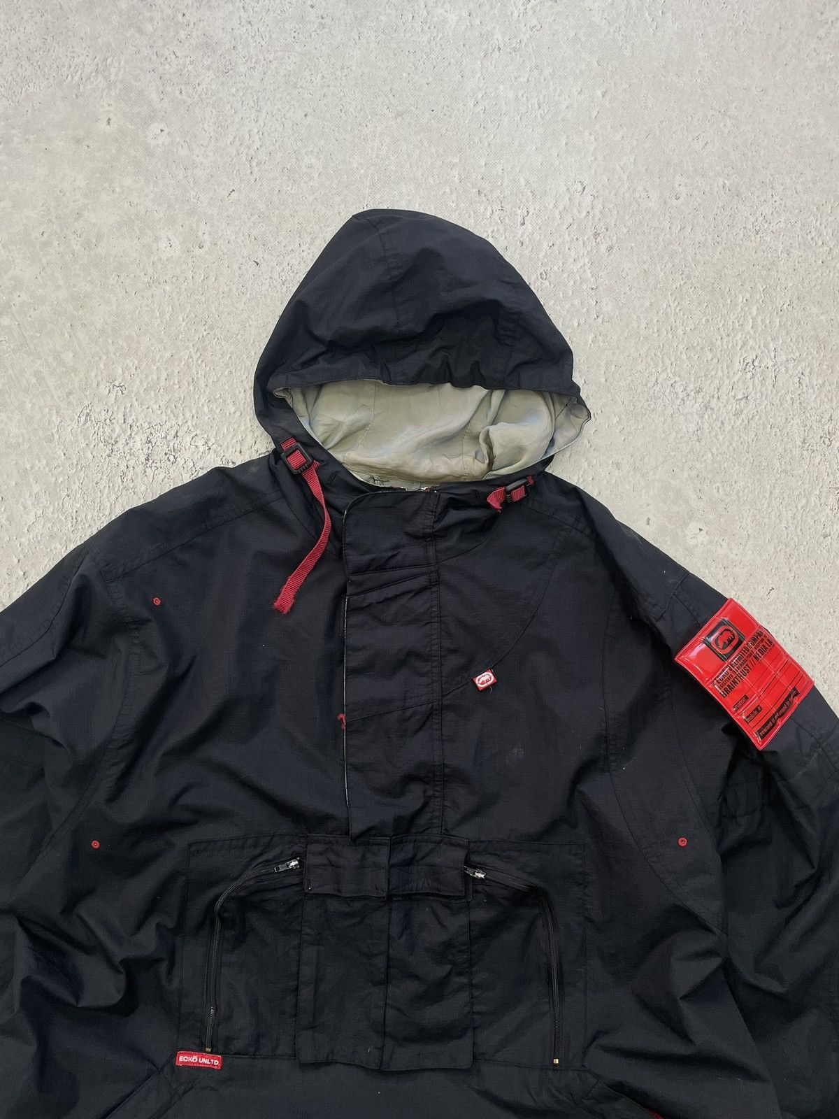Ecko Unltd. Ecko unltd. Nylon Multipocket jacket oakley style Size US L / EU 52-54 / 3 - 4 Thumbnail
